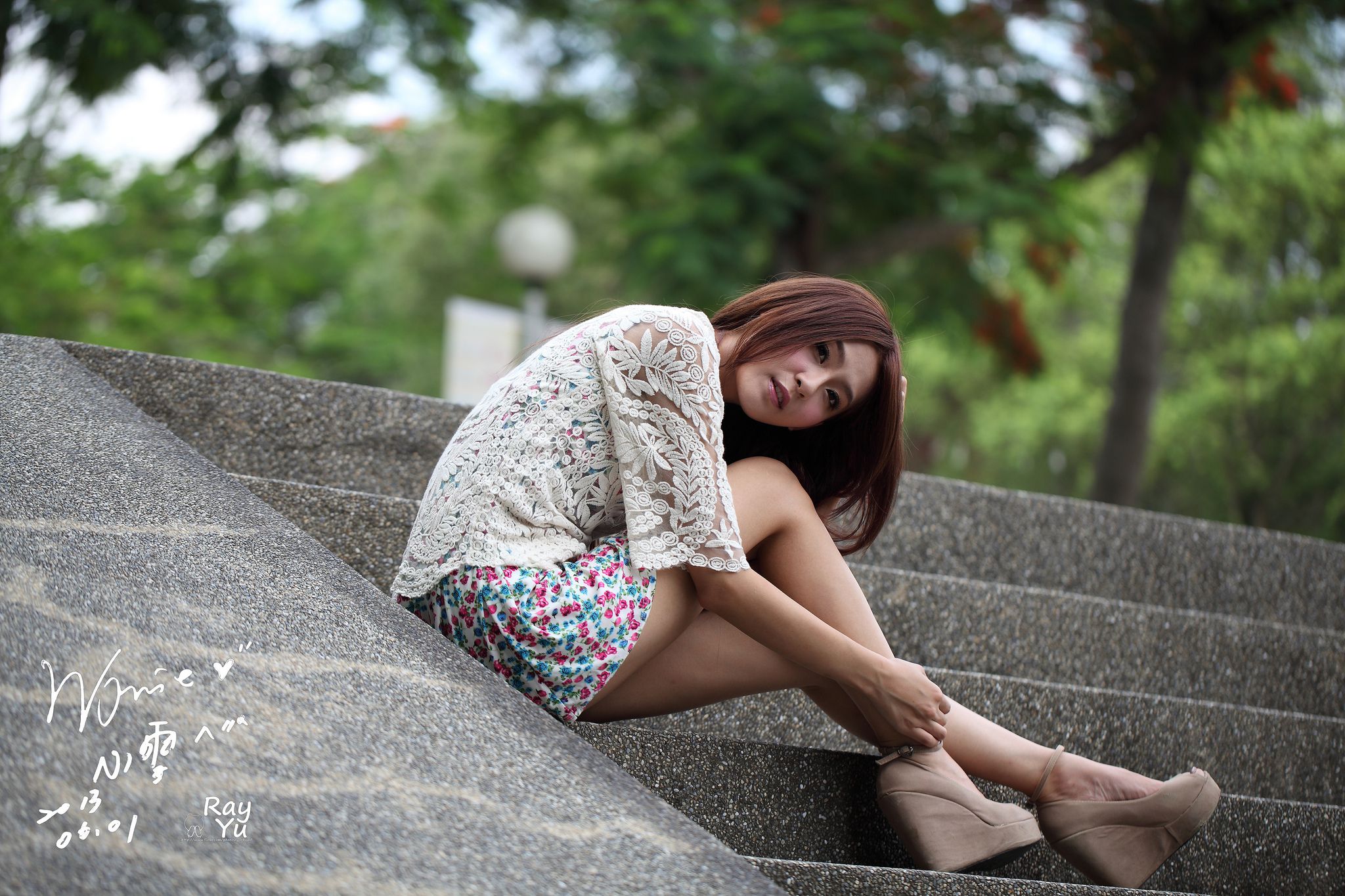 台湾女神Winnie小雪《2组外拍连衣裙图片》写真合集-图50