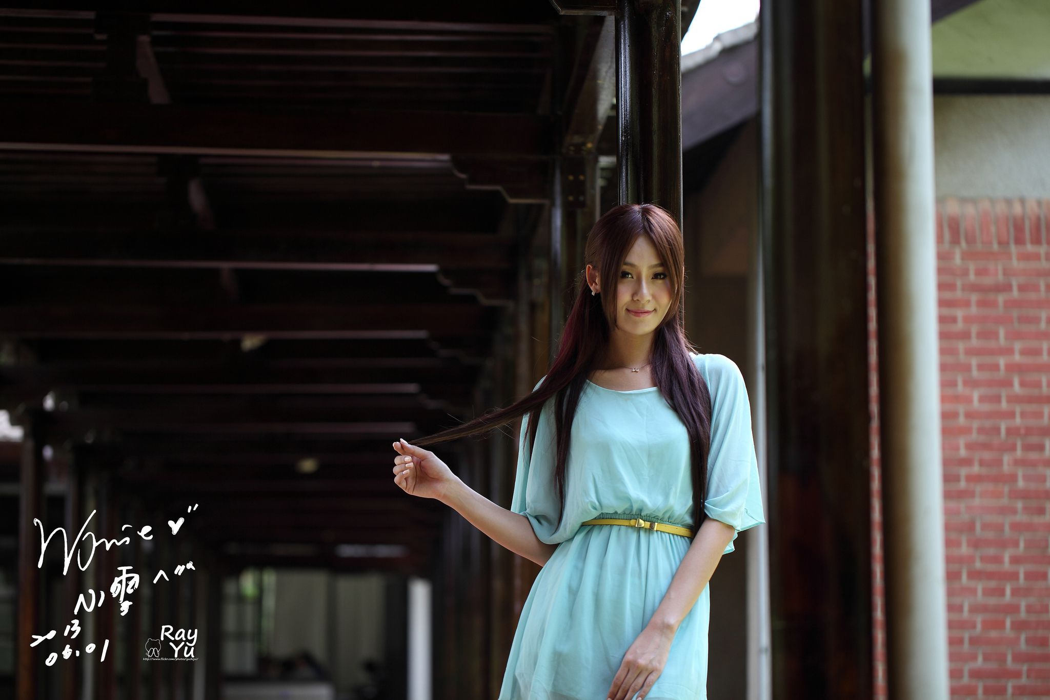 台湾女神Winnie小雪《2组外拍连衣裙图片》写真合集-图72