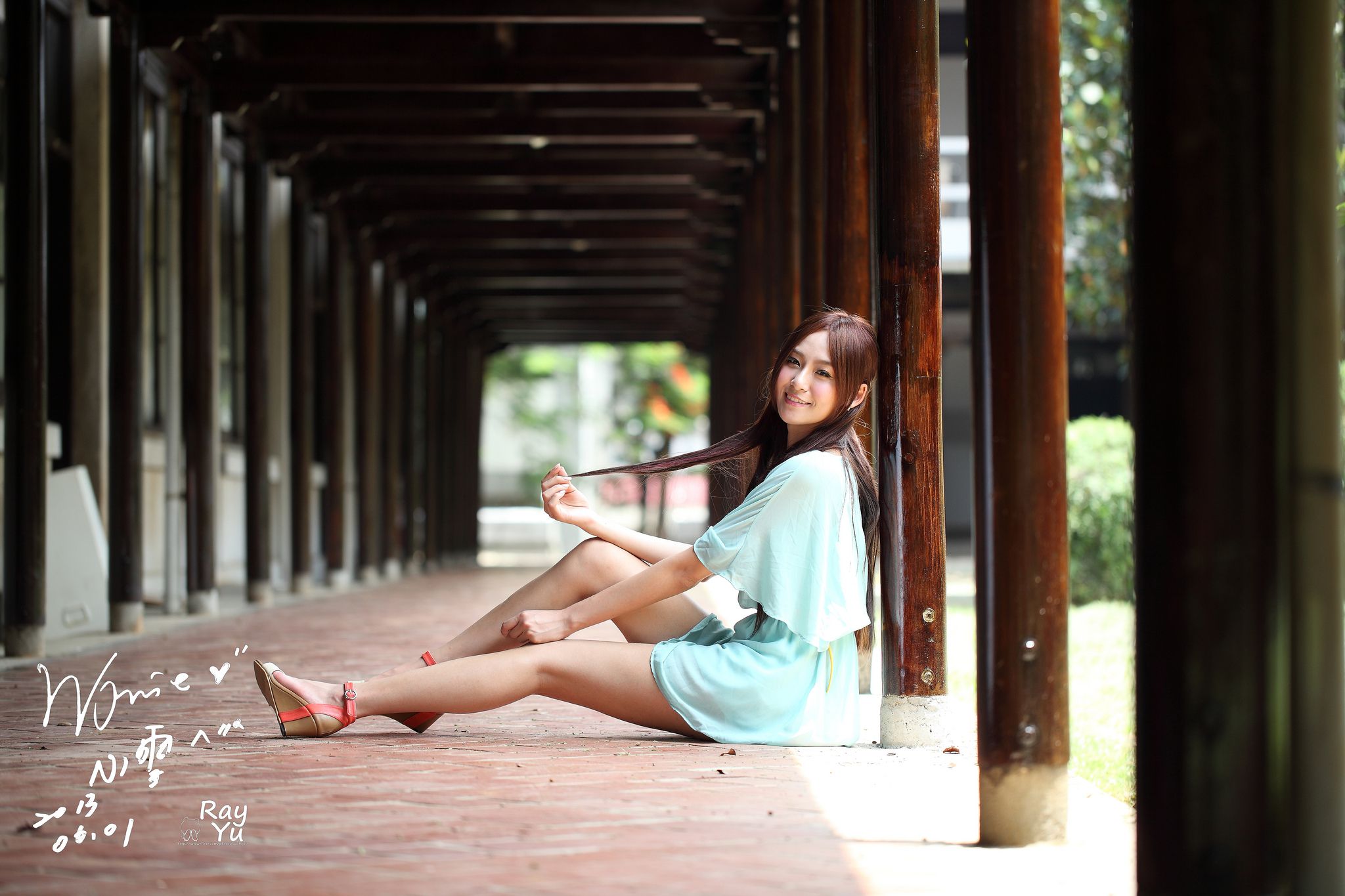 台湾女神Winnie小雪《2组外拍连衣裙图片》写真合集-图91