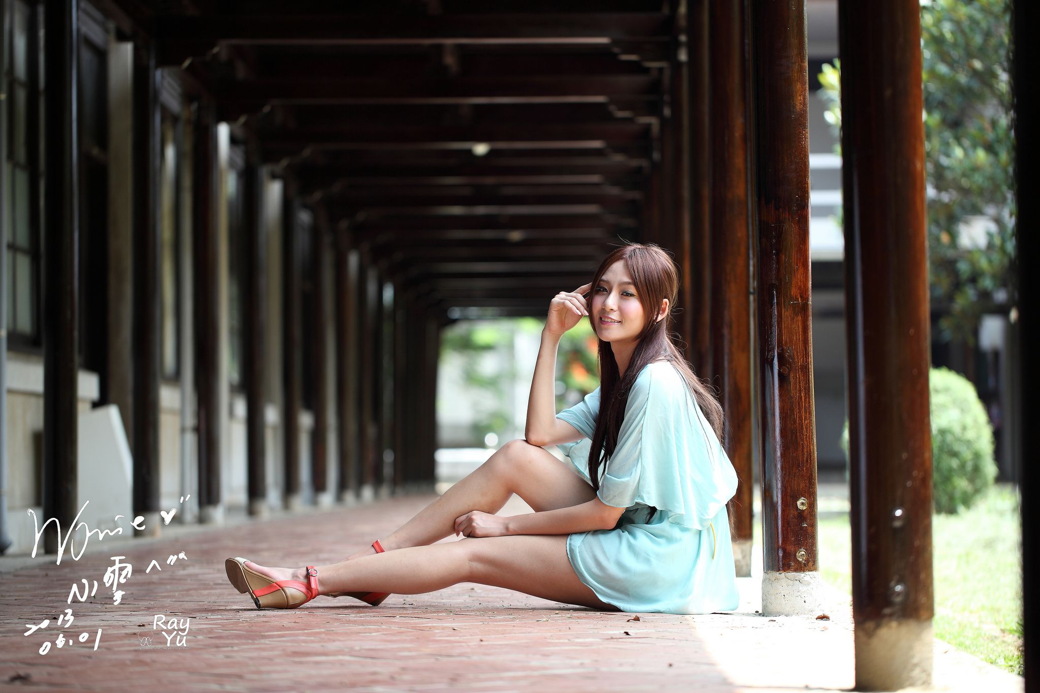 台湾女神Winnie小雪《2组外拍连衣裙图片》写真合集-图92