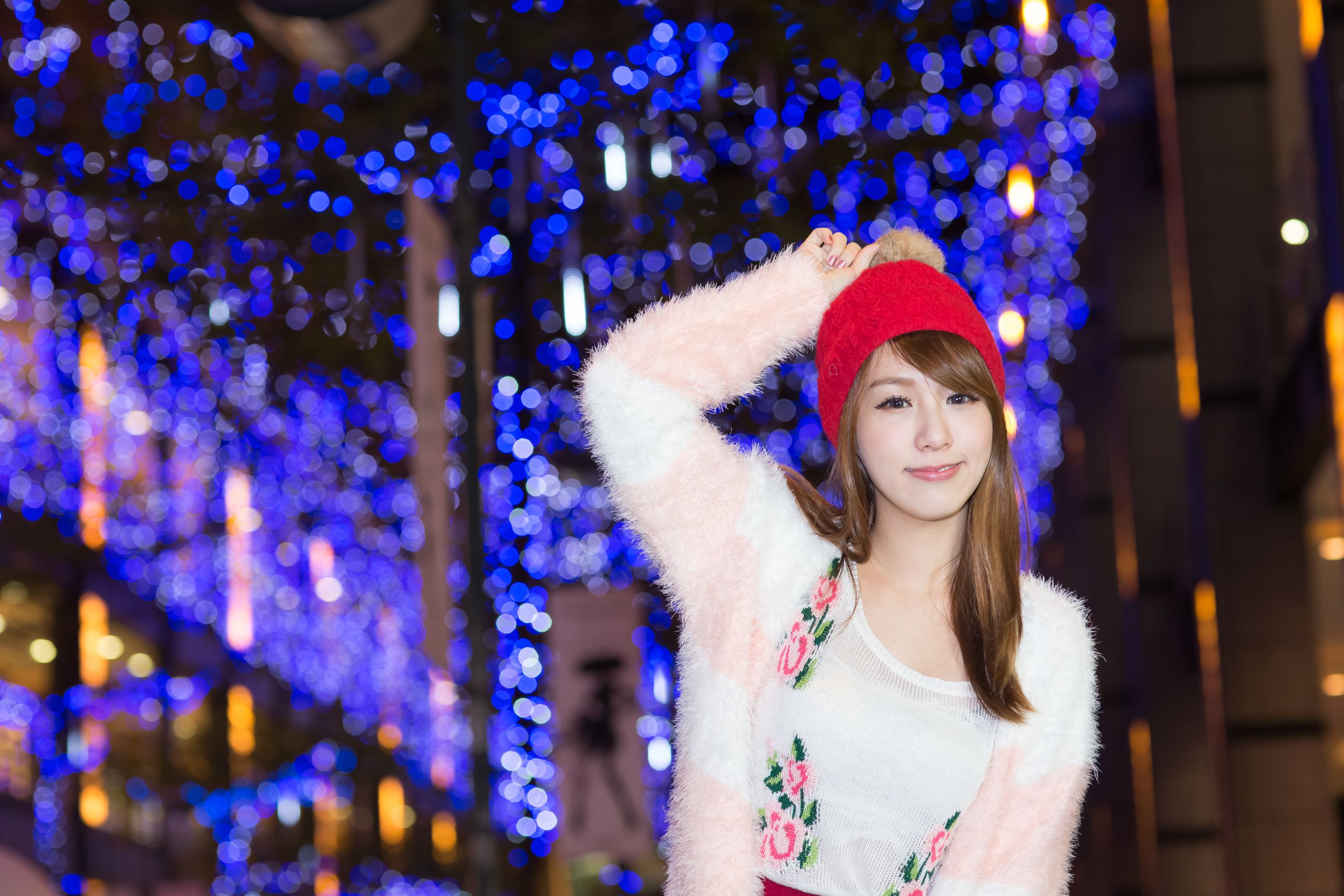 台湾正妹呂小步/吕思莹《黑丝夜拍》-图2