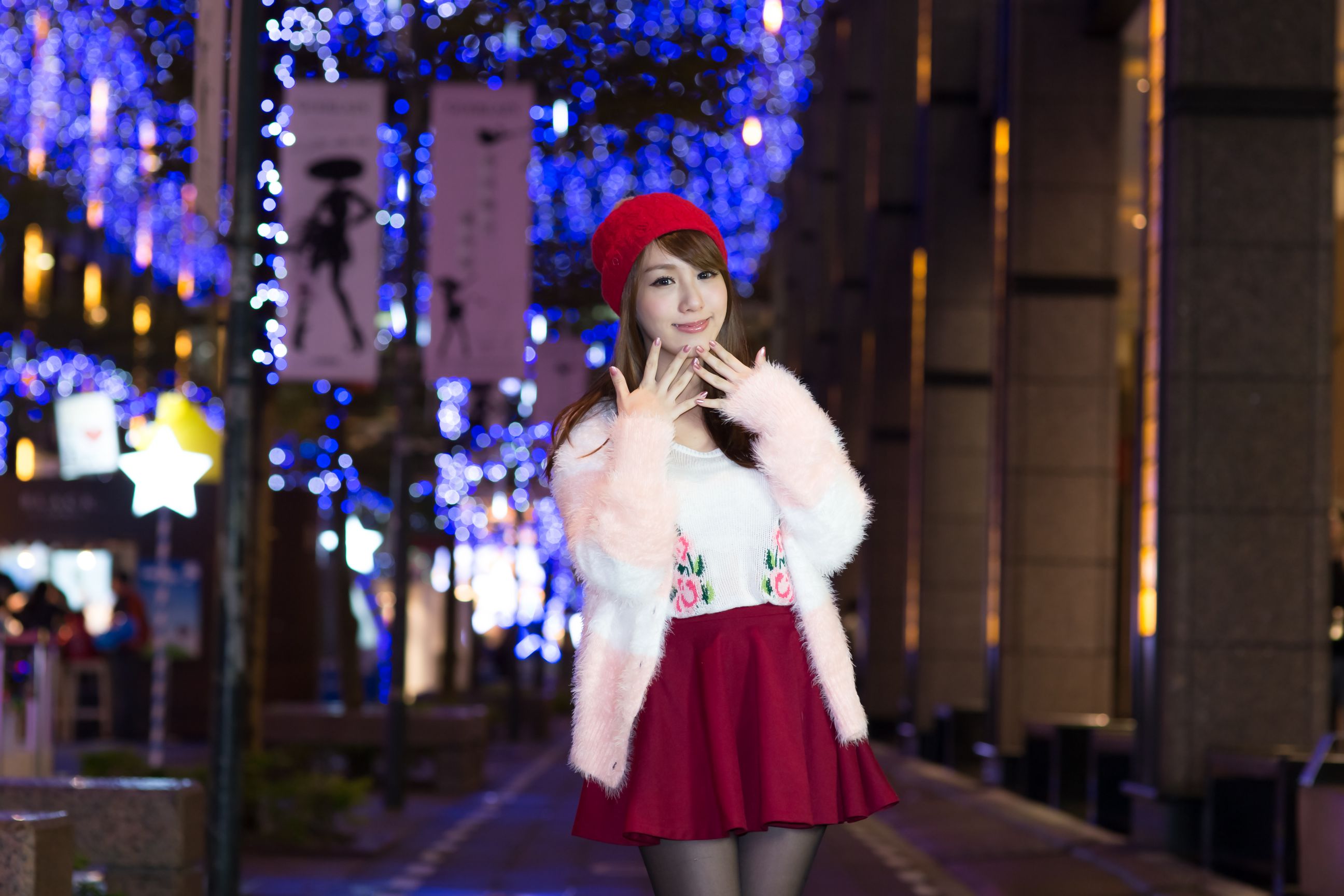 台湾正妹呂小步/吕思莹《黑丝夜拍》-图5