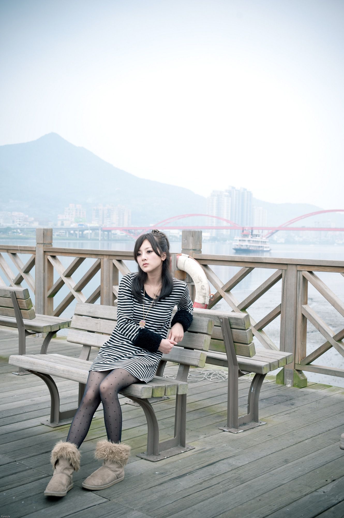 果子MM/张凯洁《關渡曲外拍》-图2