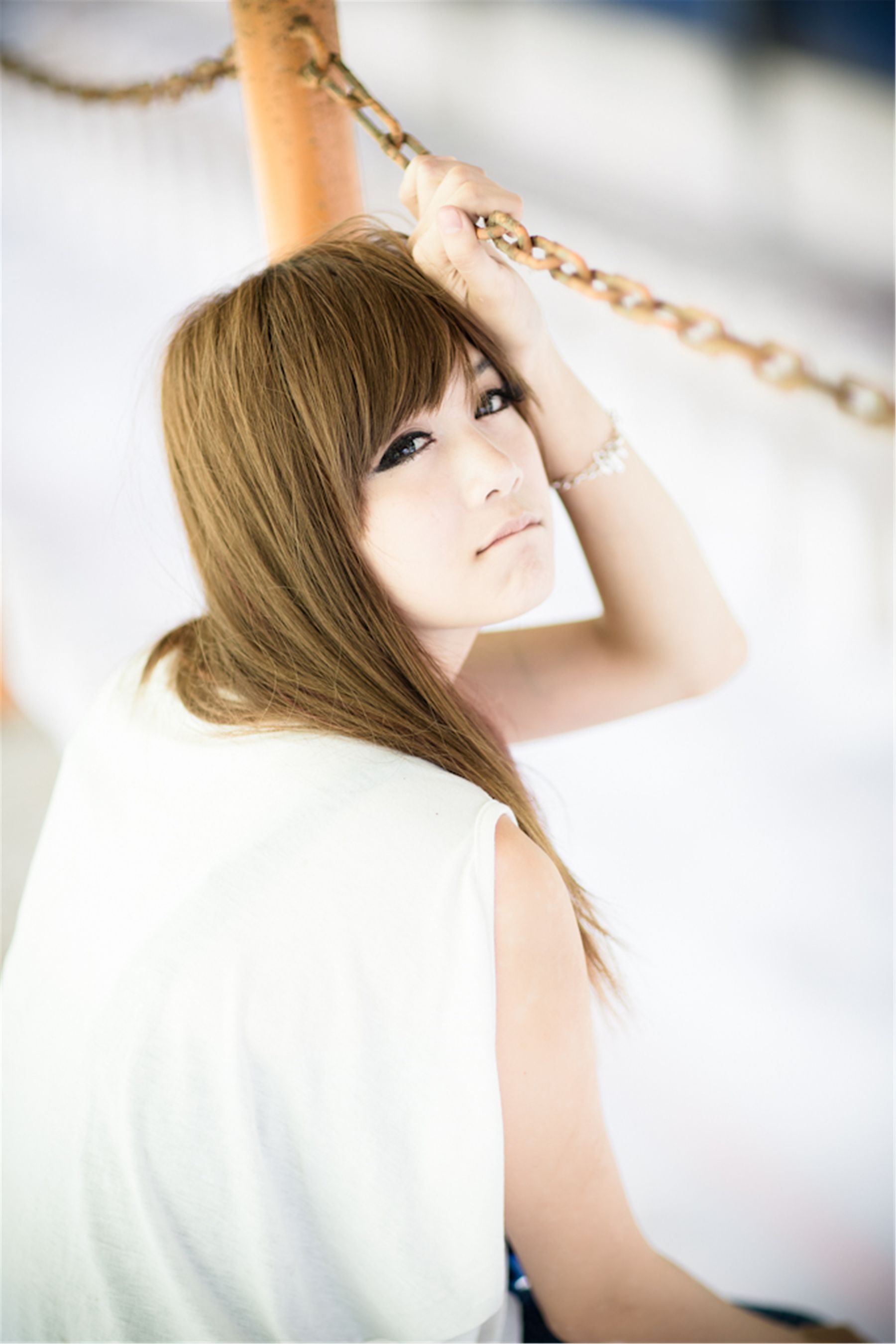 台湾美女模特熊維尼《南港废墟外拍》-图12