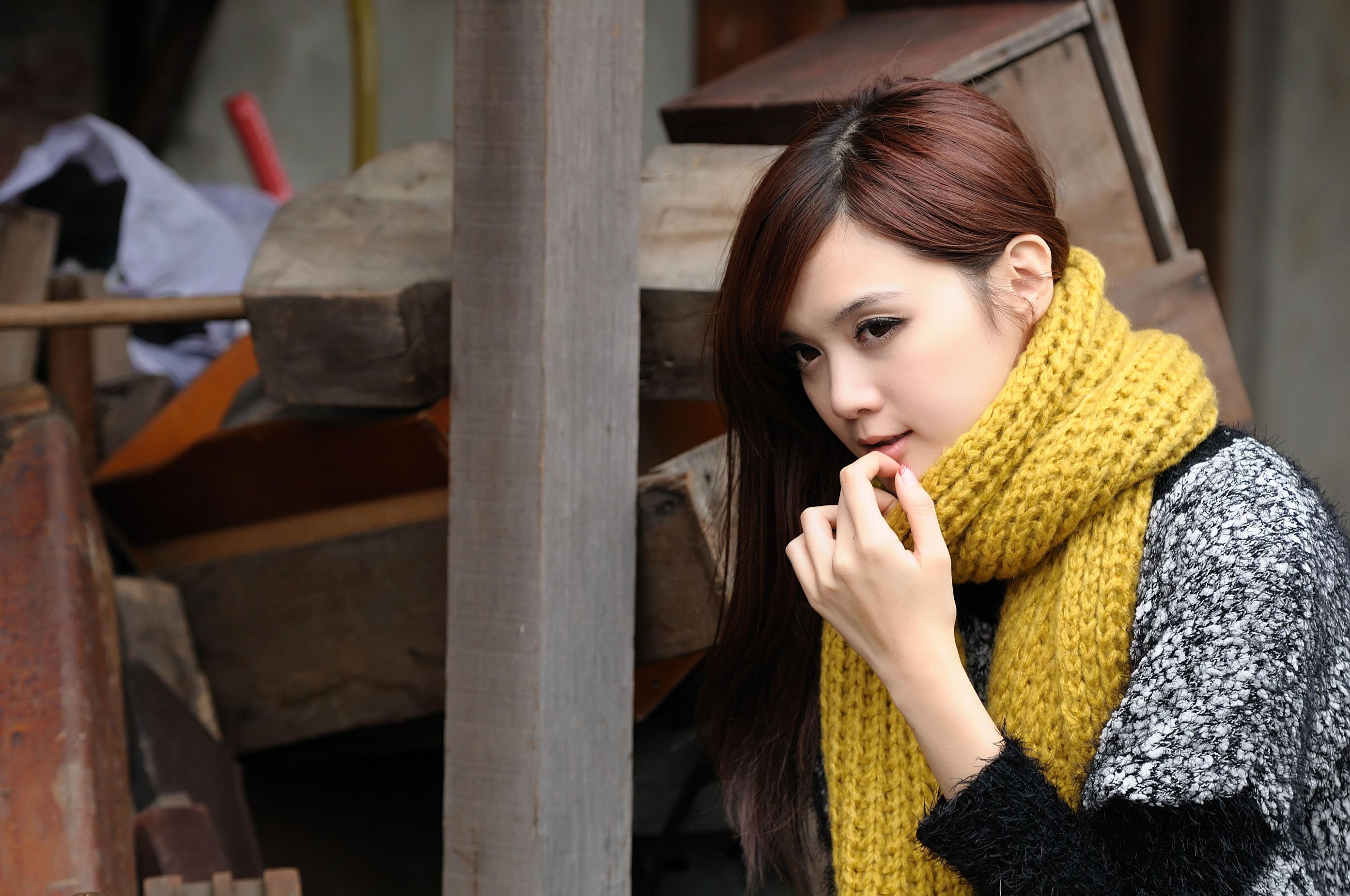 台湾美女模特熊維尼《南港废墟外拍》-图37