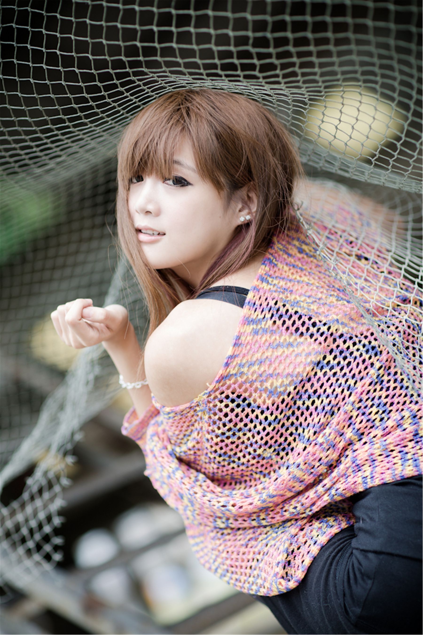 台湾美女模特熊維尼《南港废墟外拍》-图7