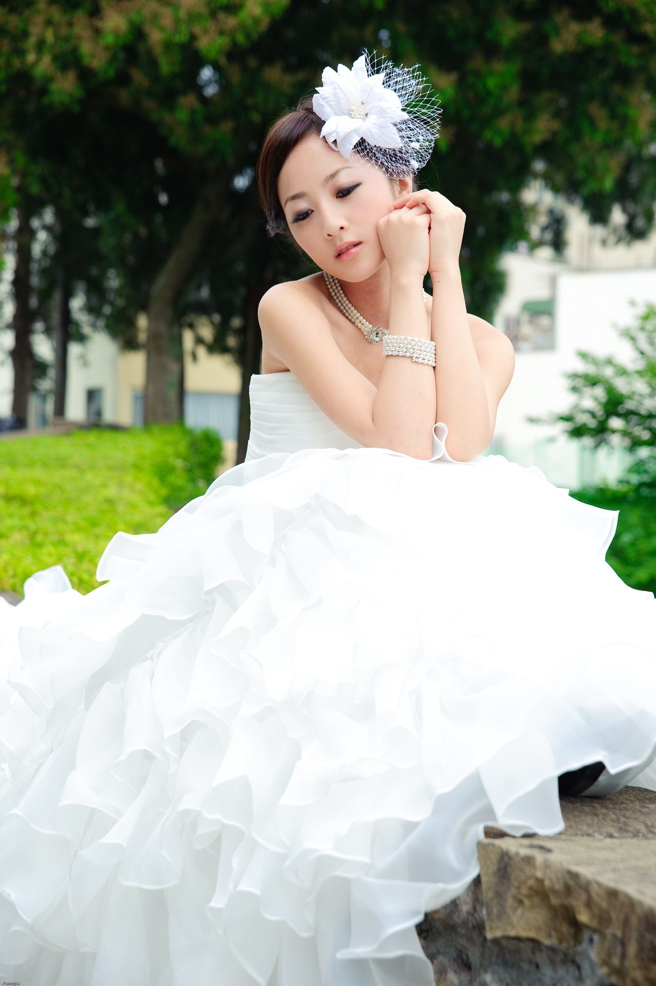 张凯洁/张允霏《日月潭+紙教堂(婚紗)》-图18