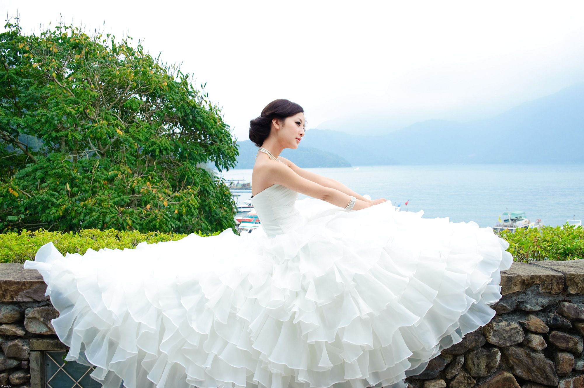 张凯洁/张允霏《日月潭+紙教堂(婚紗)》-图19