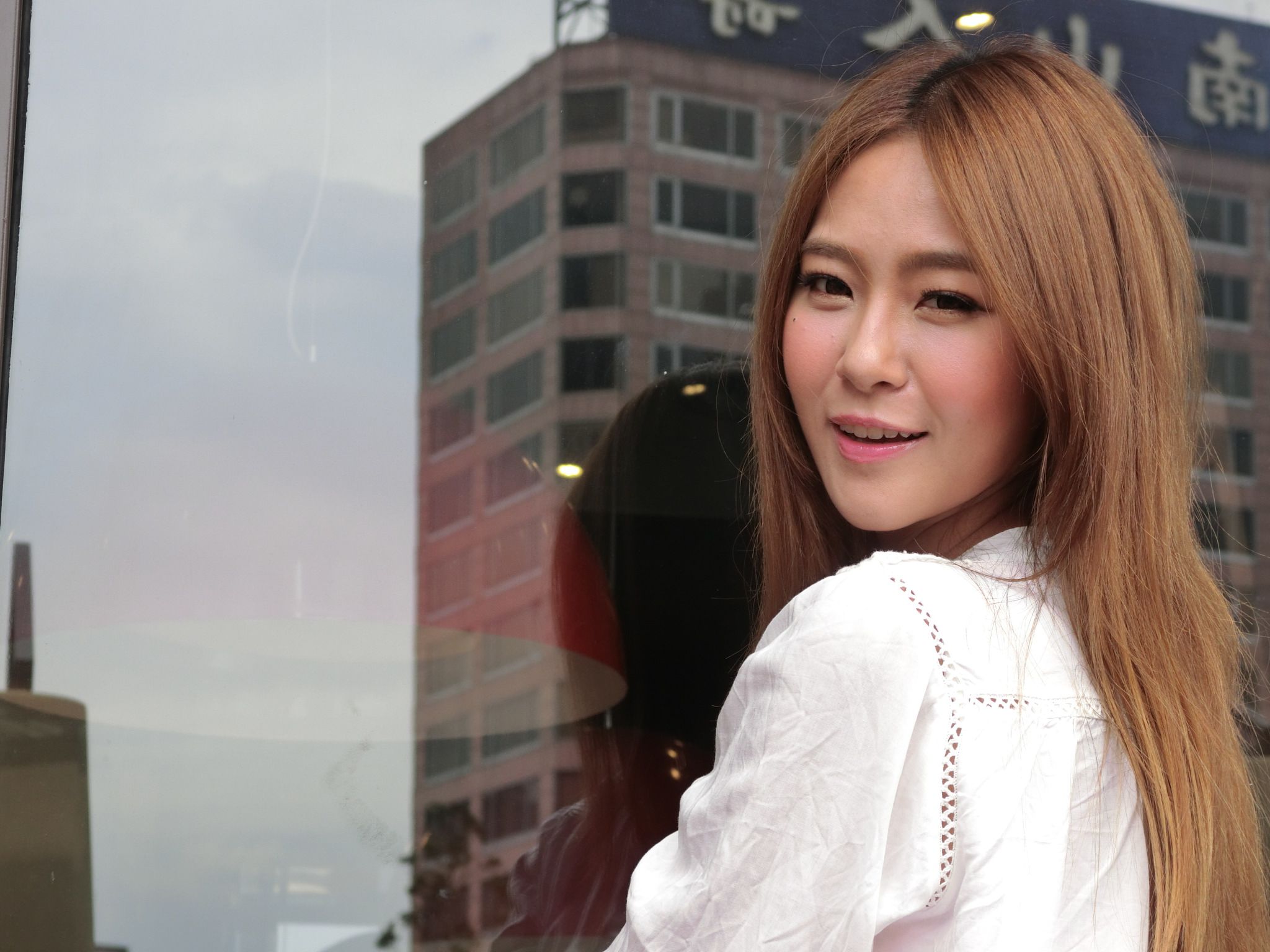 台湾模特winnie小雪《信義商圈街拍》BEAUTYLEG番外篇-图0