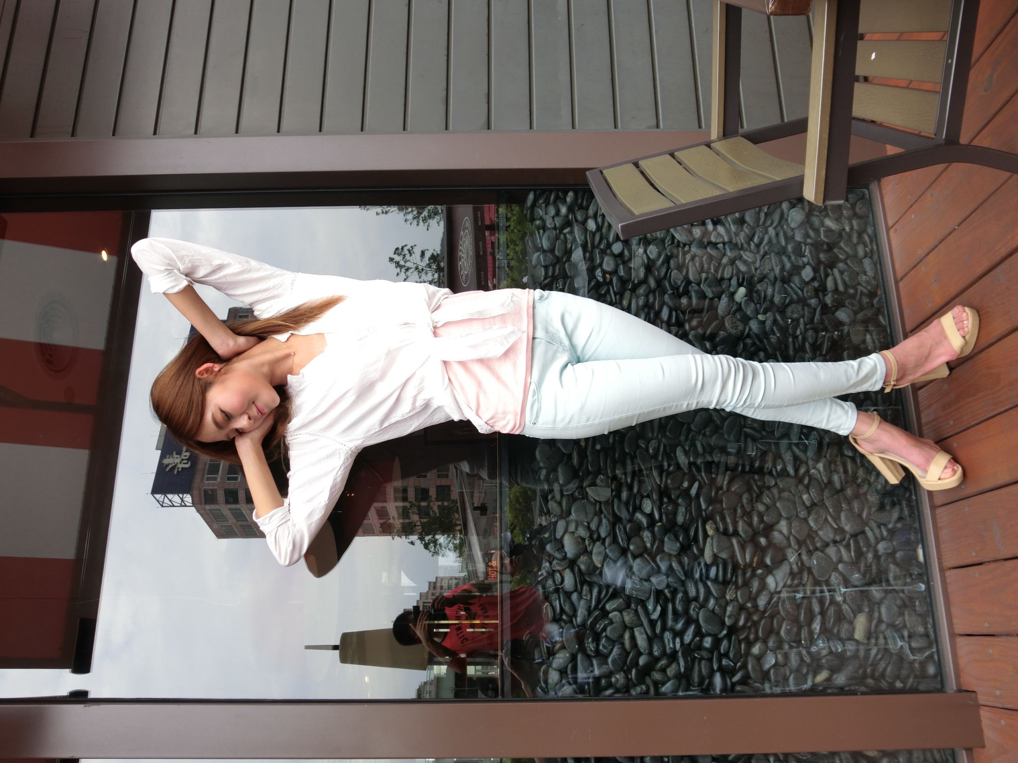 台湾模特winnie小雪《信義商圈街拍》BEAUTYLEG番外篇-图11