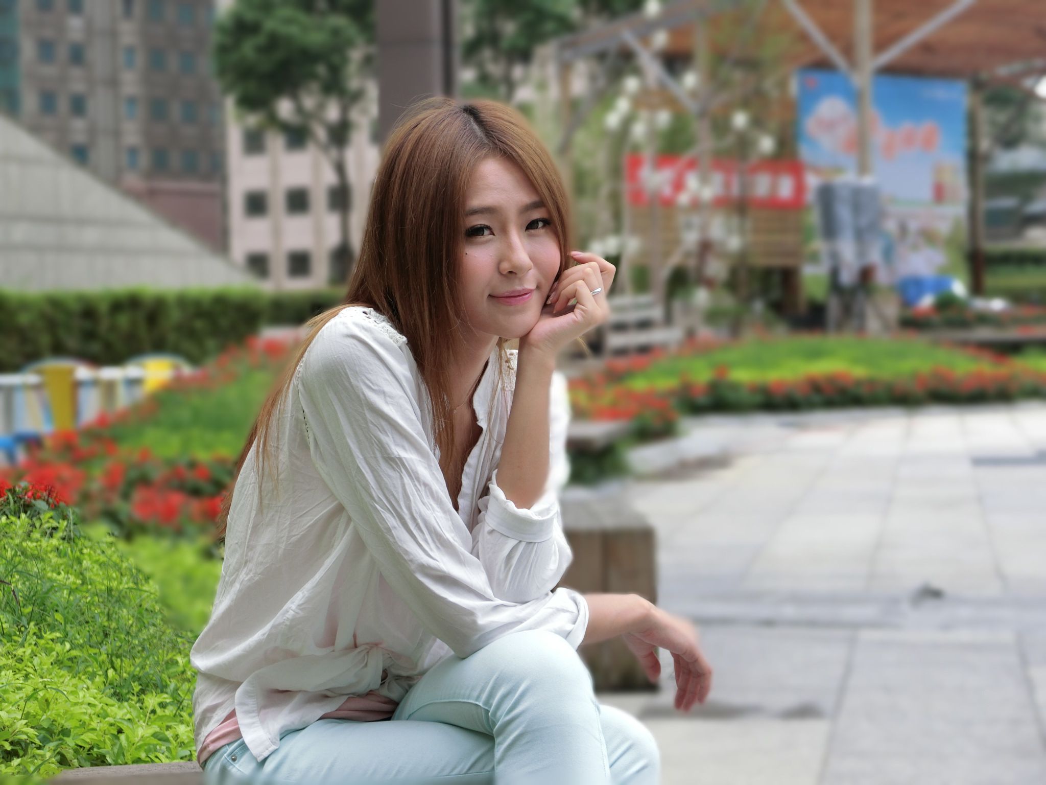 台湾模特winnie小雪《信義商圈街拍》BEAUTYLEG番外篇-图14