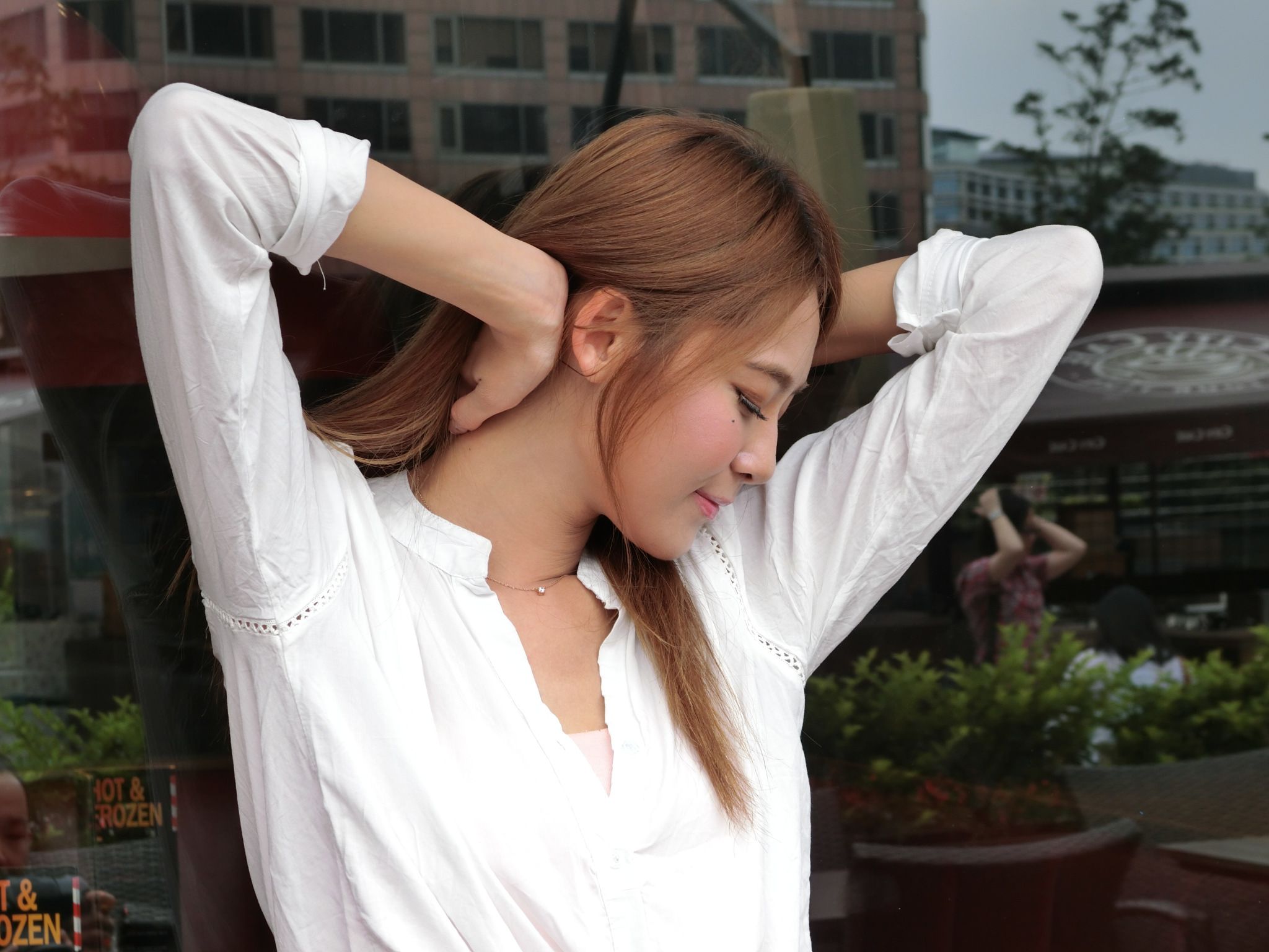 台湾模特winnie小雪《信義商圈街拍》BEAUTYLEG番外篇-图1