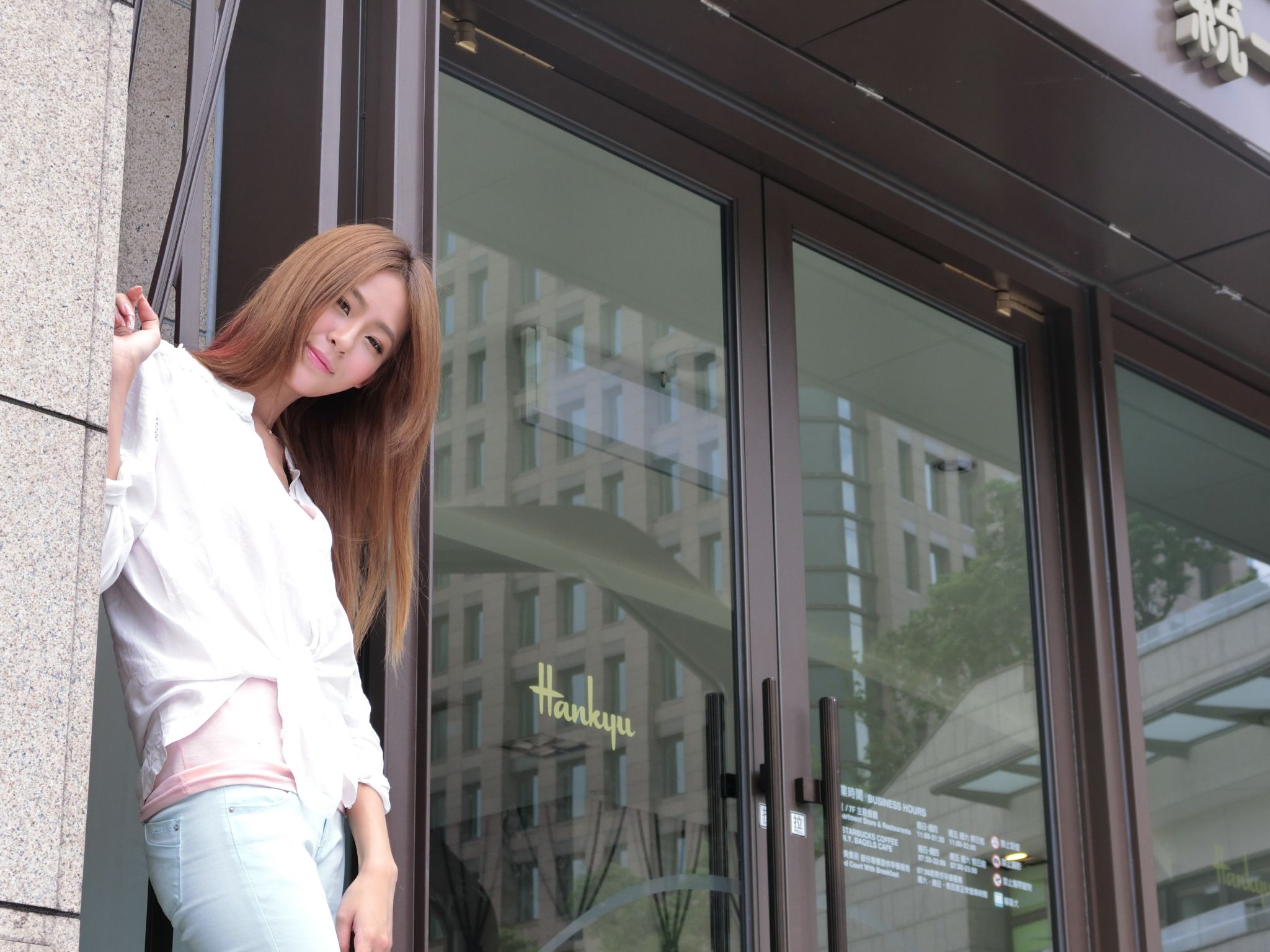 台湾模特winnie小雪《信義商圈街拍》BEAUTYLEG番外篇-图21