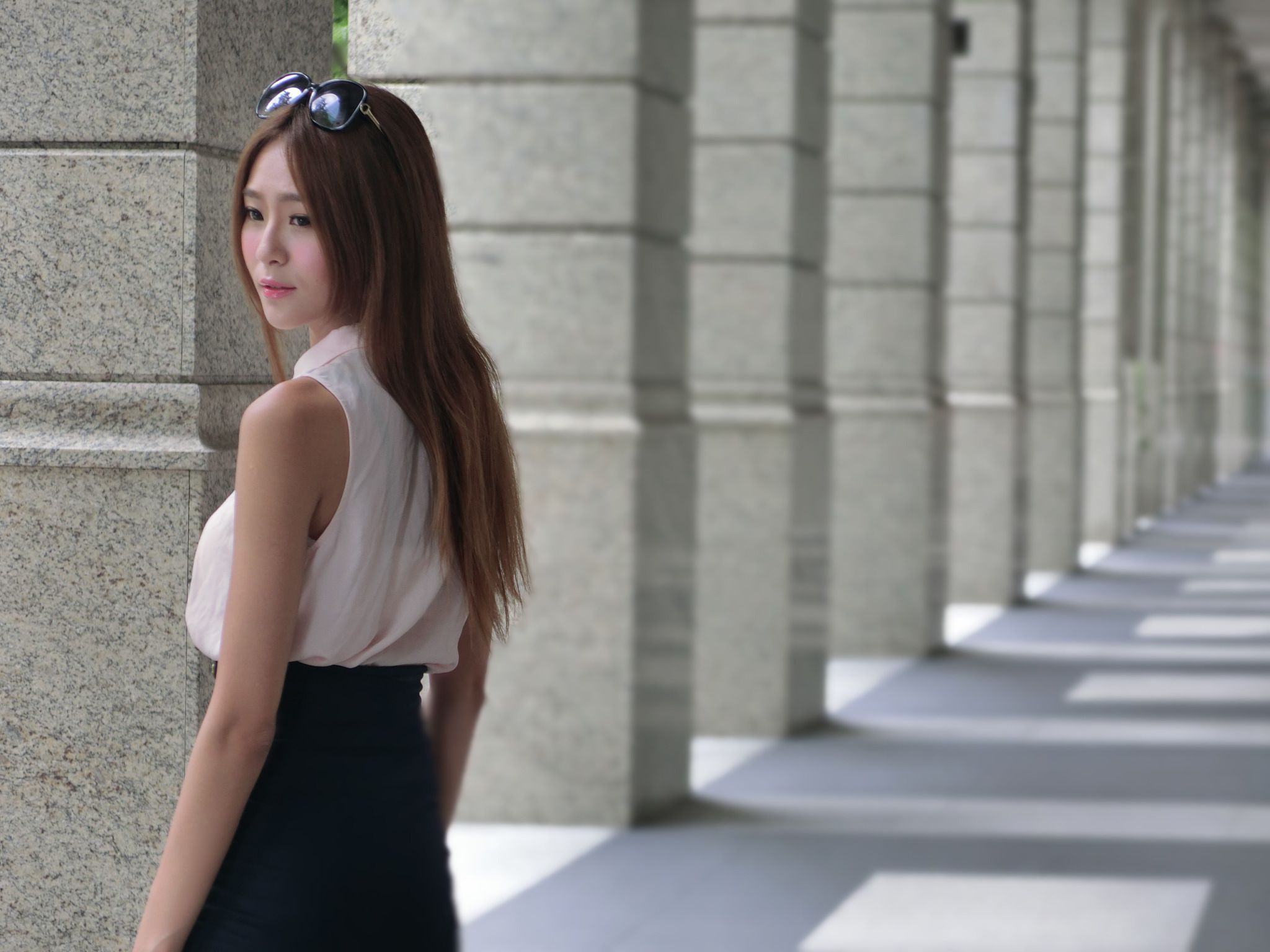 台湾模特winnie小雪《信義商圈街拍》BEAUTYLEG番外篇-图80