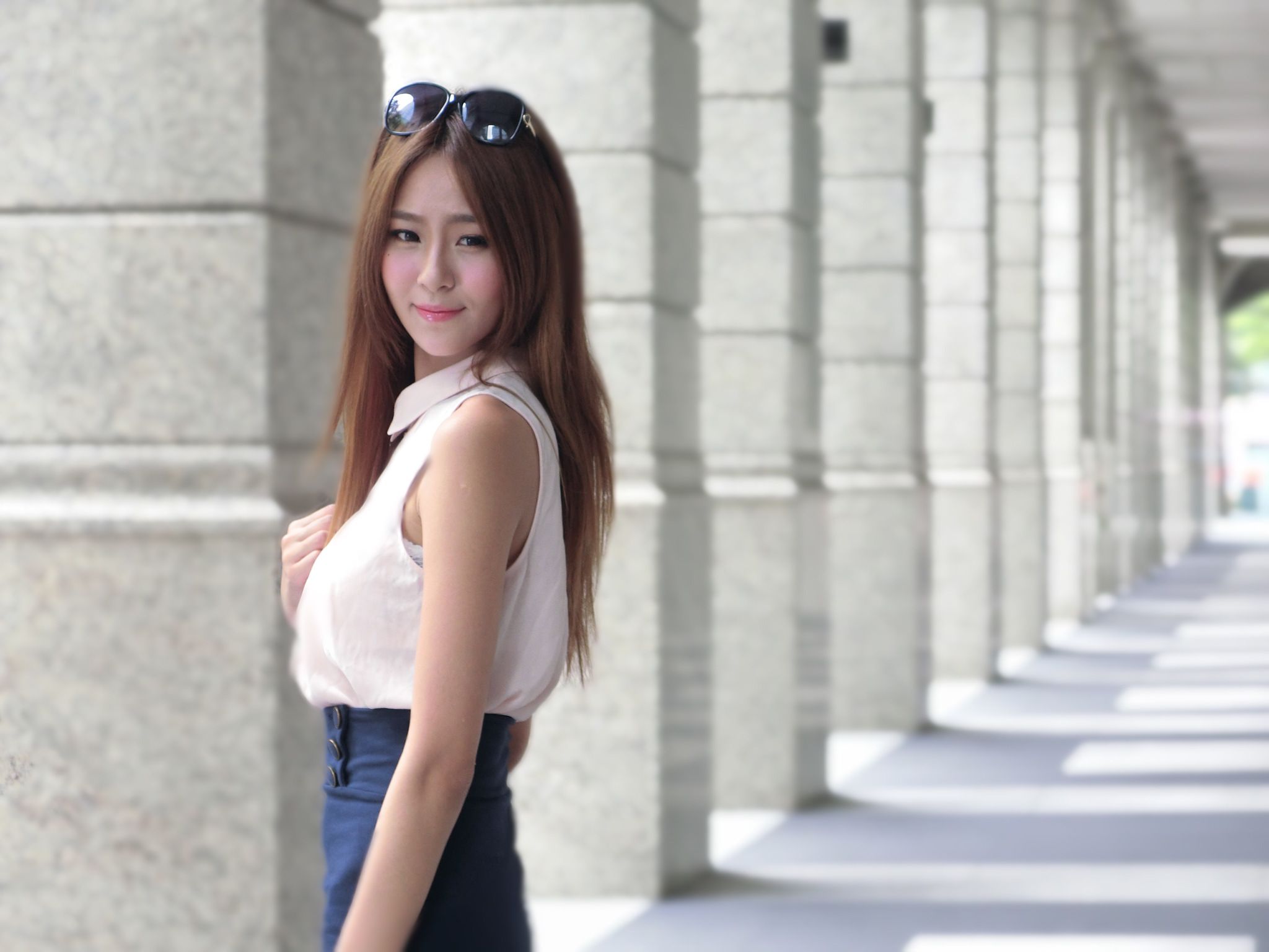 台湾模特winnie小雪《信義商圈街拍》BEAUTYLEG番外篇-图87