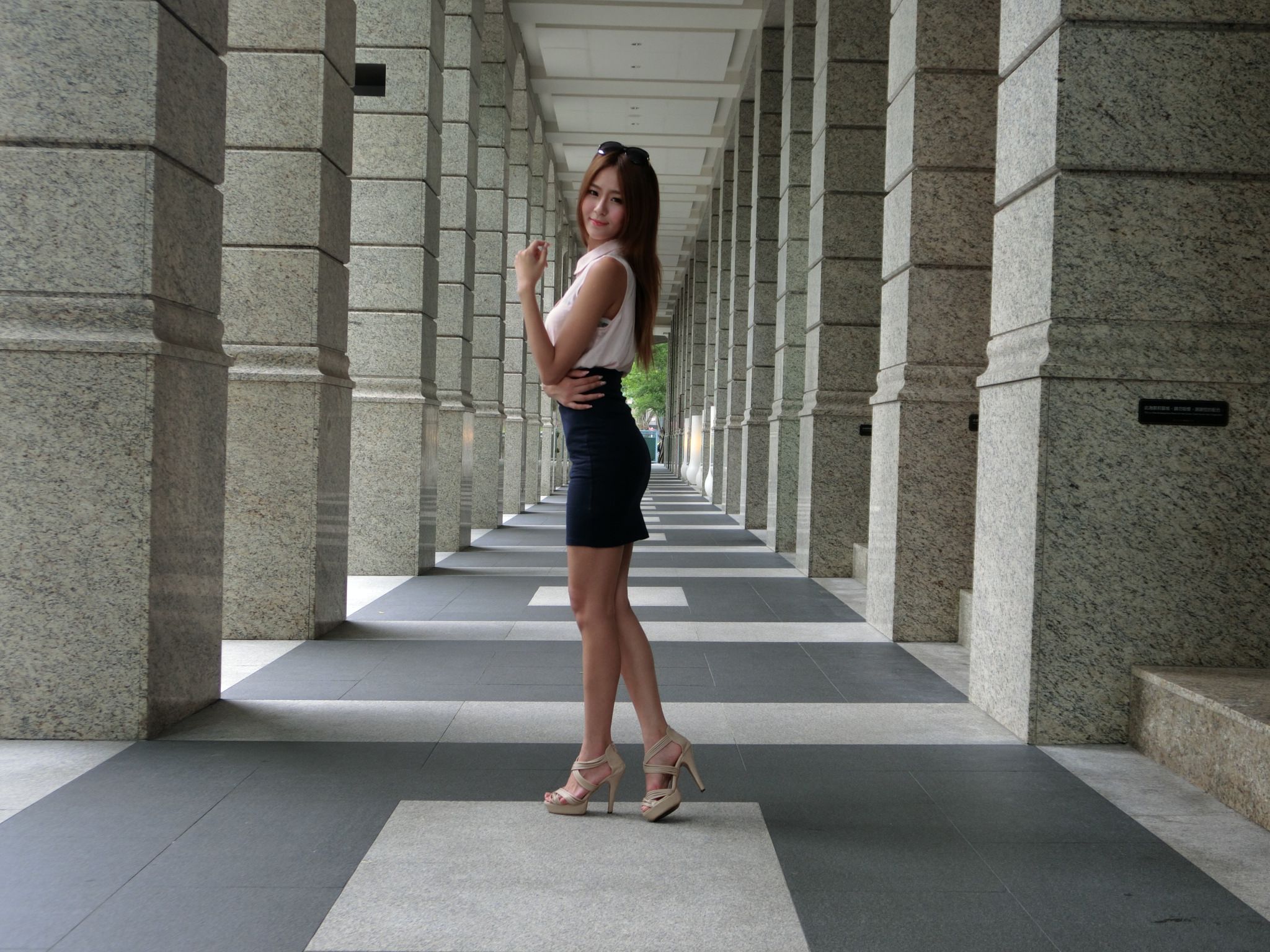 台湾模特winnie小雪《信義商圈街拍》BEAUTYLEG番外篇-图89