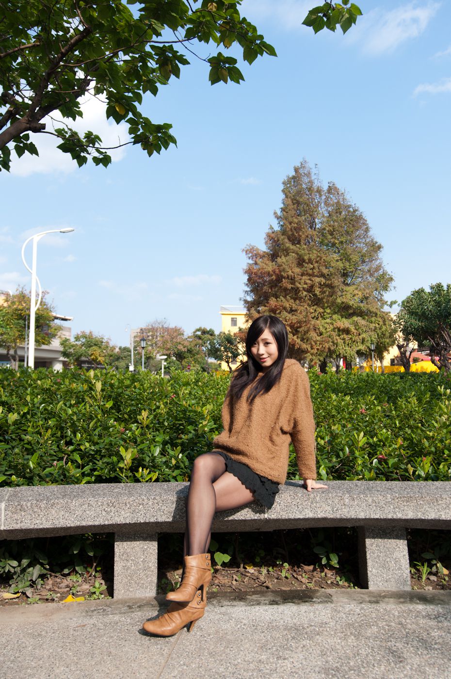 台湾正妹嘉文《圓山外拍》-图16