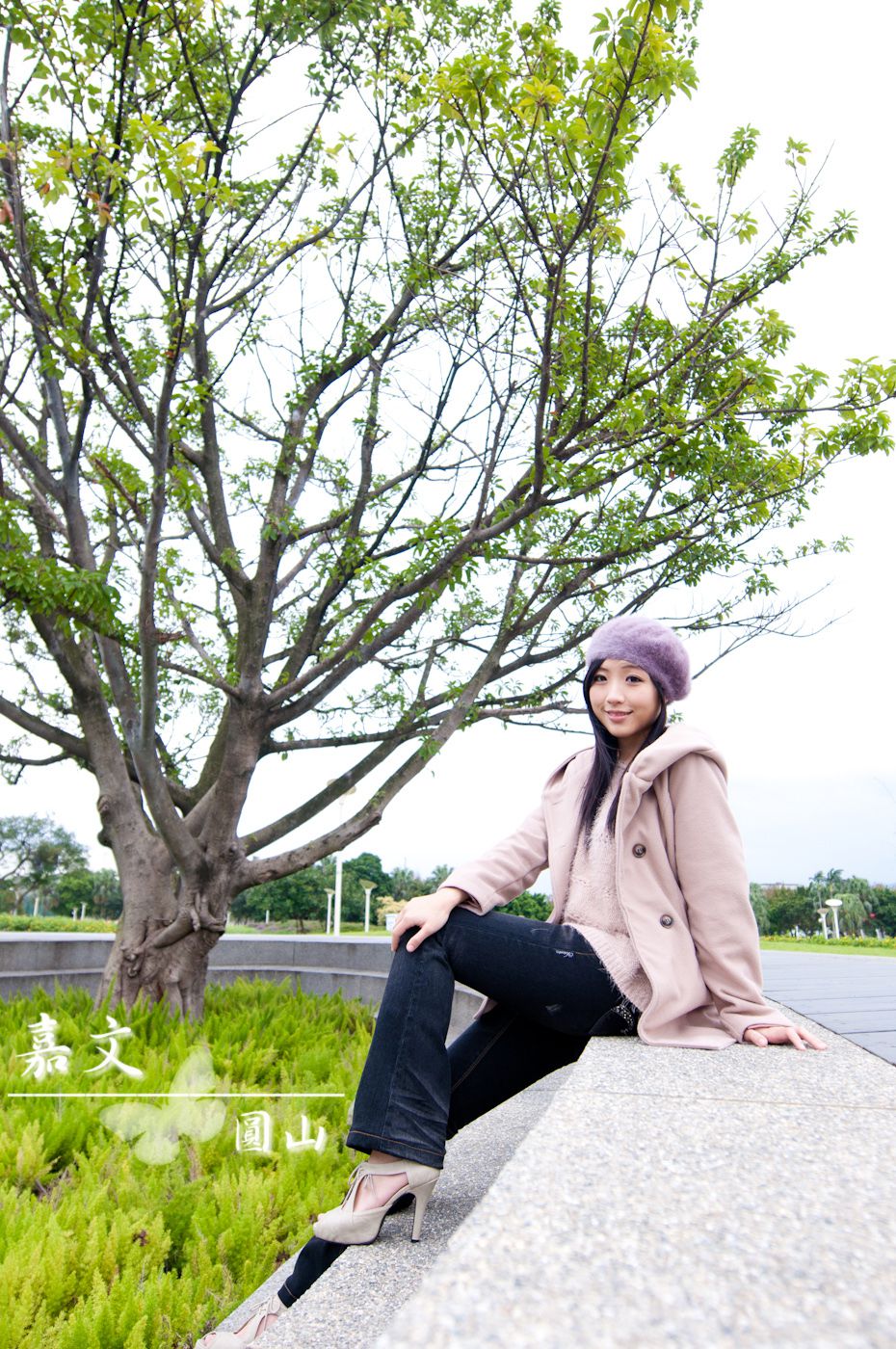 台湾正妹嘉文《圓山外拍》-图8