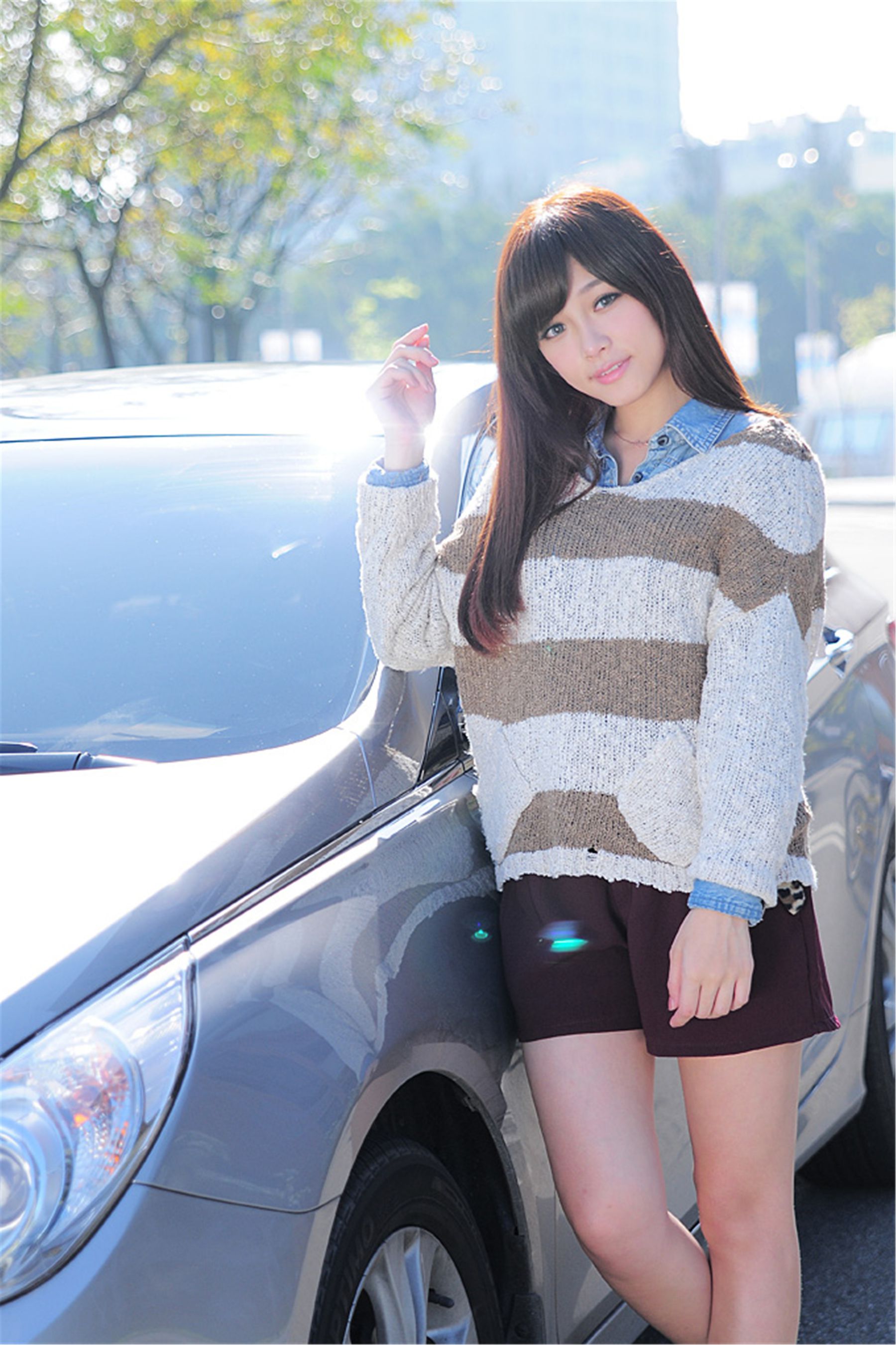 台湾明德高中校花涼涼《校园街拍》-图10