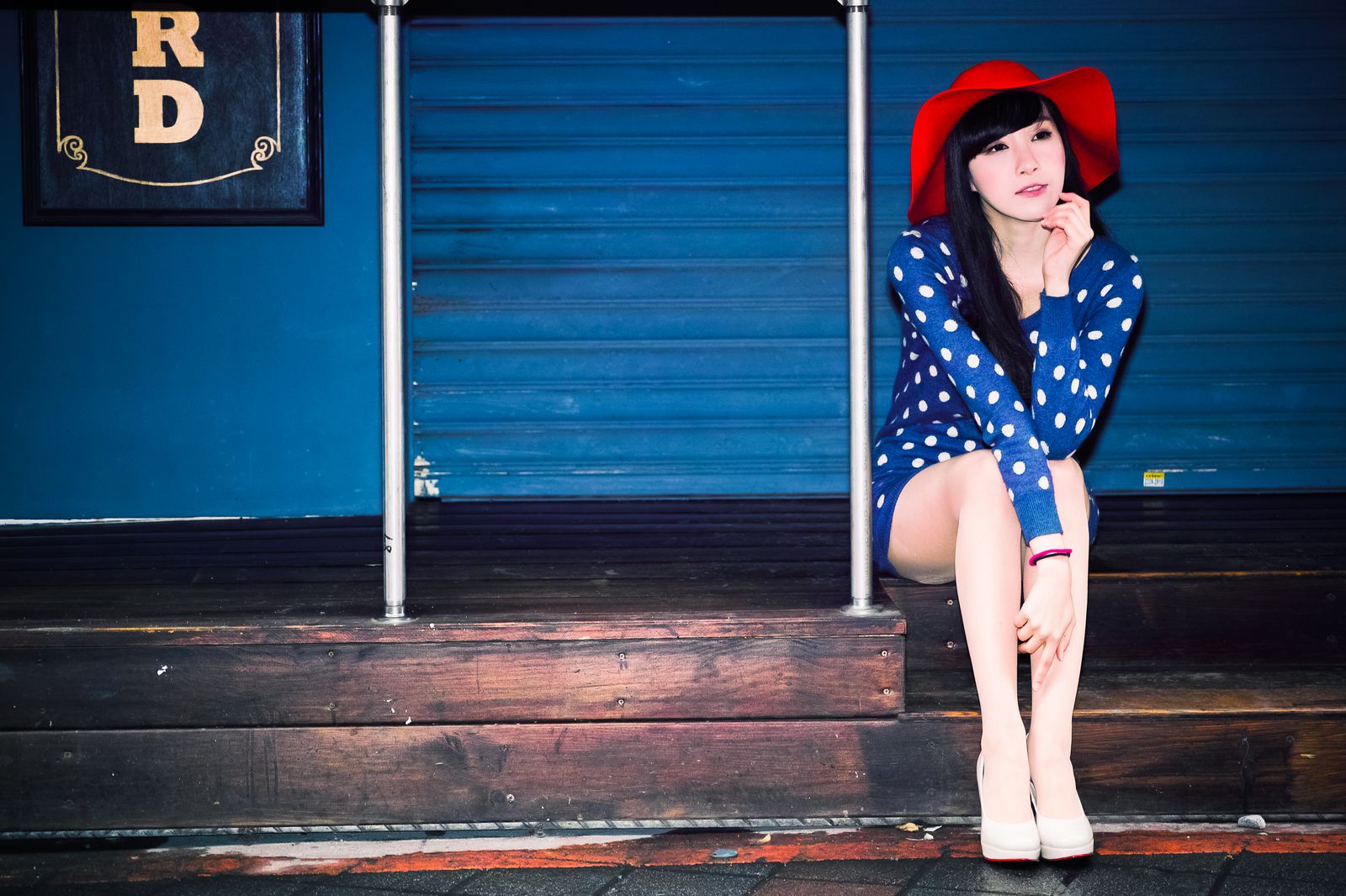 台湾美女胡佳妏Cora《西門町外拍》-图11