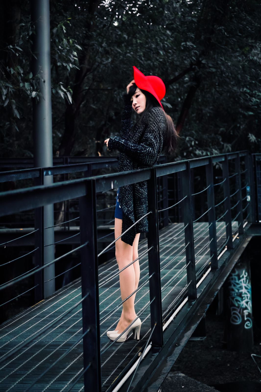 台湾美女胡佳妏Cora《西門町外拍》-图15