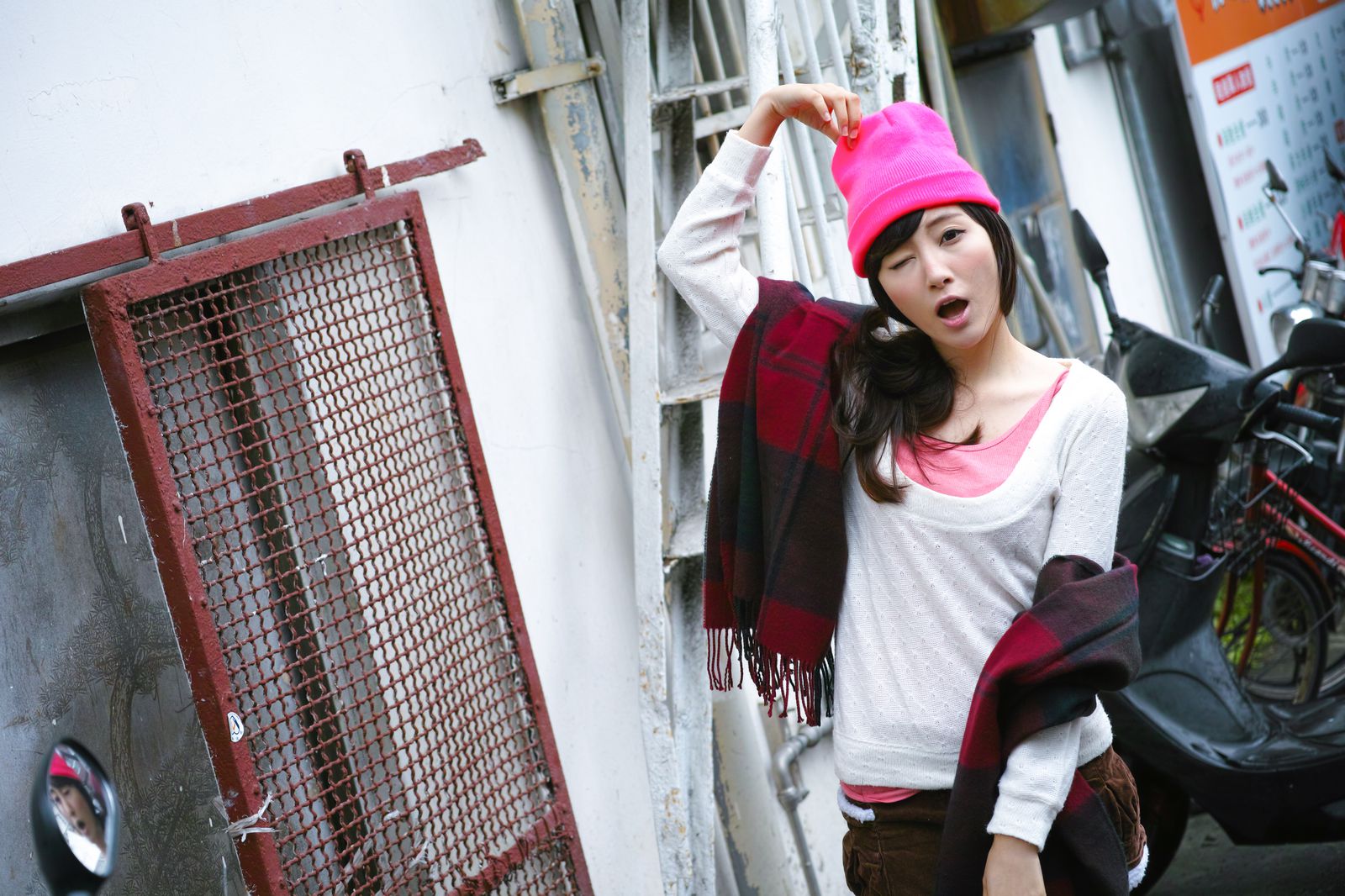 台湾美女胡佳妏Cora《西門町外拍》-图5