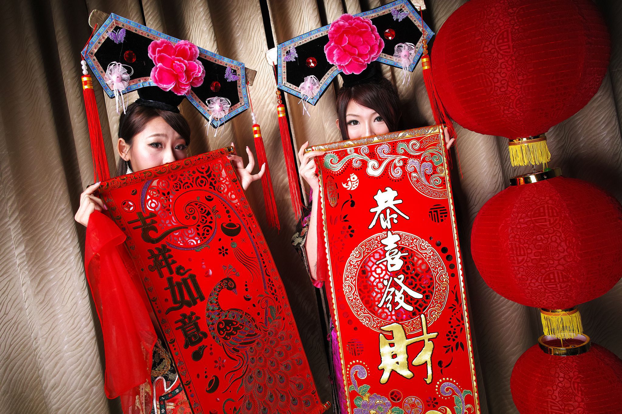 Winnie小雪、小羽《新春拜年 甄嬛格格》-图10