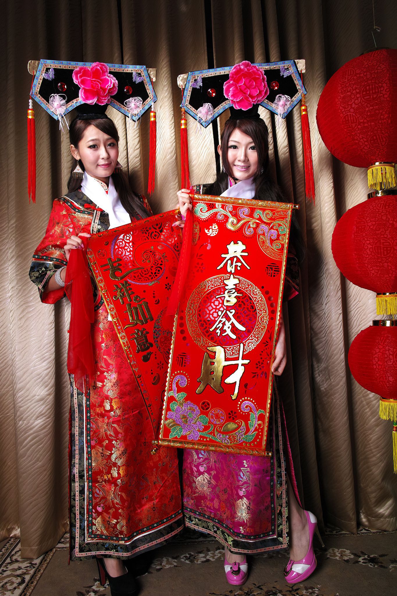 Winnie小雪、小羽《新春拜年 甄嬛格格》-图47