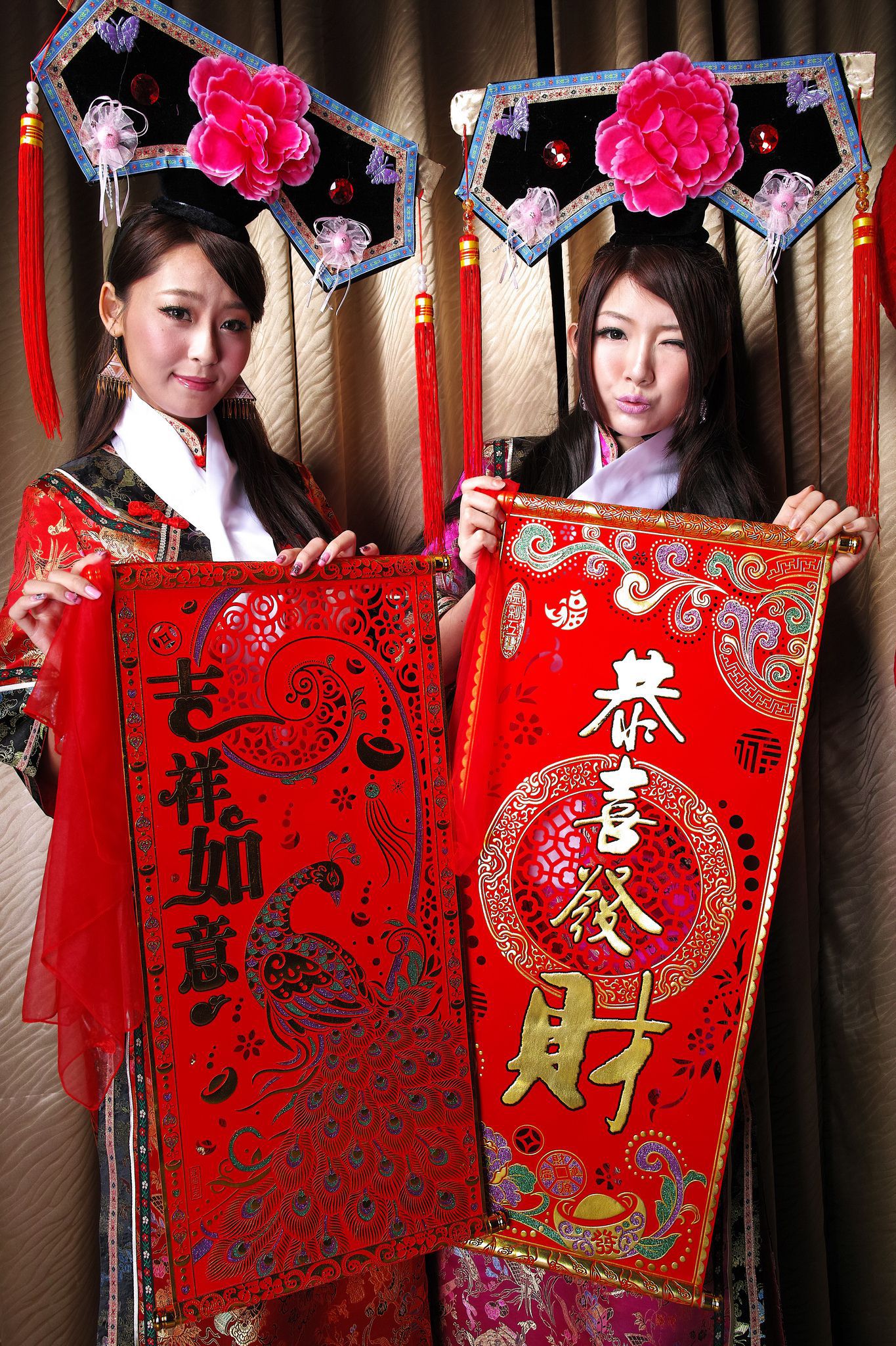 Winnie小雪、小羽《新春拜年 甄嬛格格》-图54