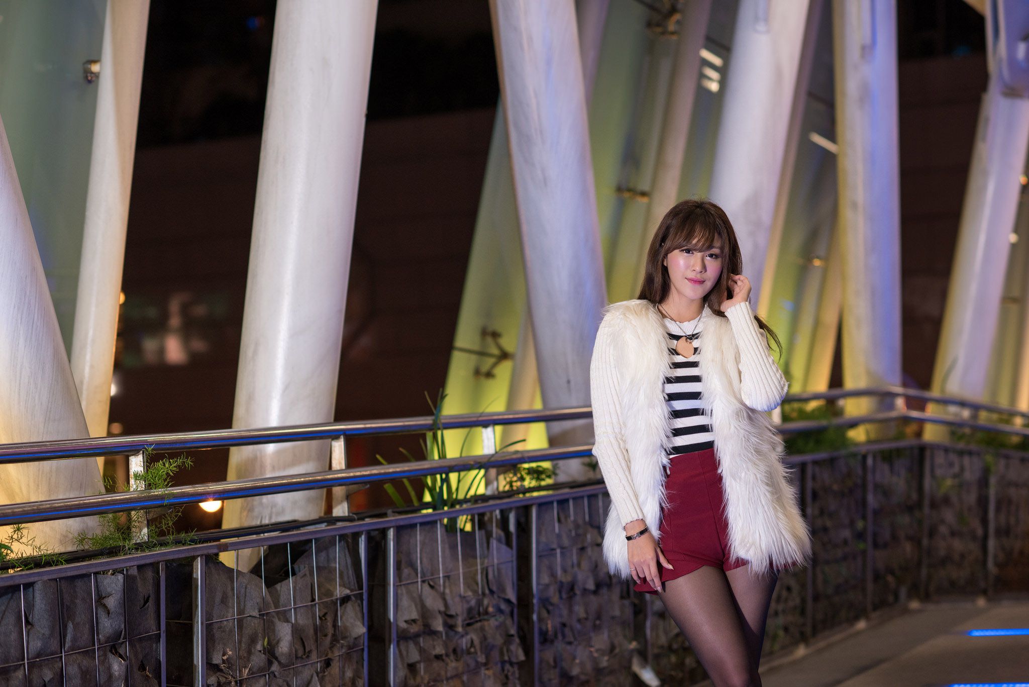 台湾美女夏晴MISO《圣诞外拍》-图0