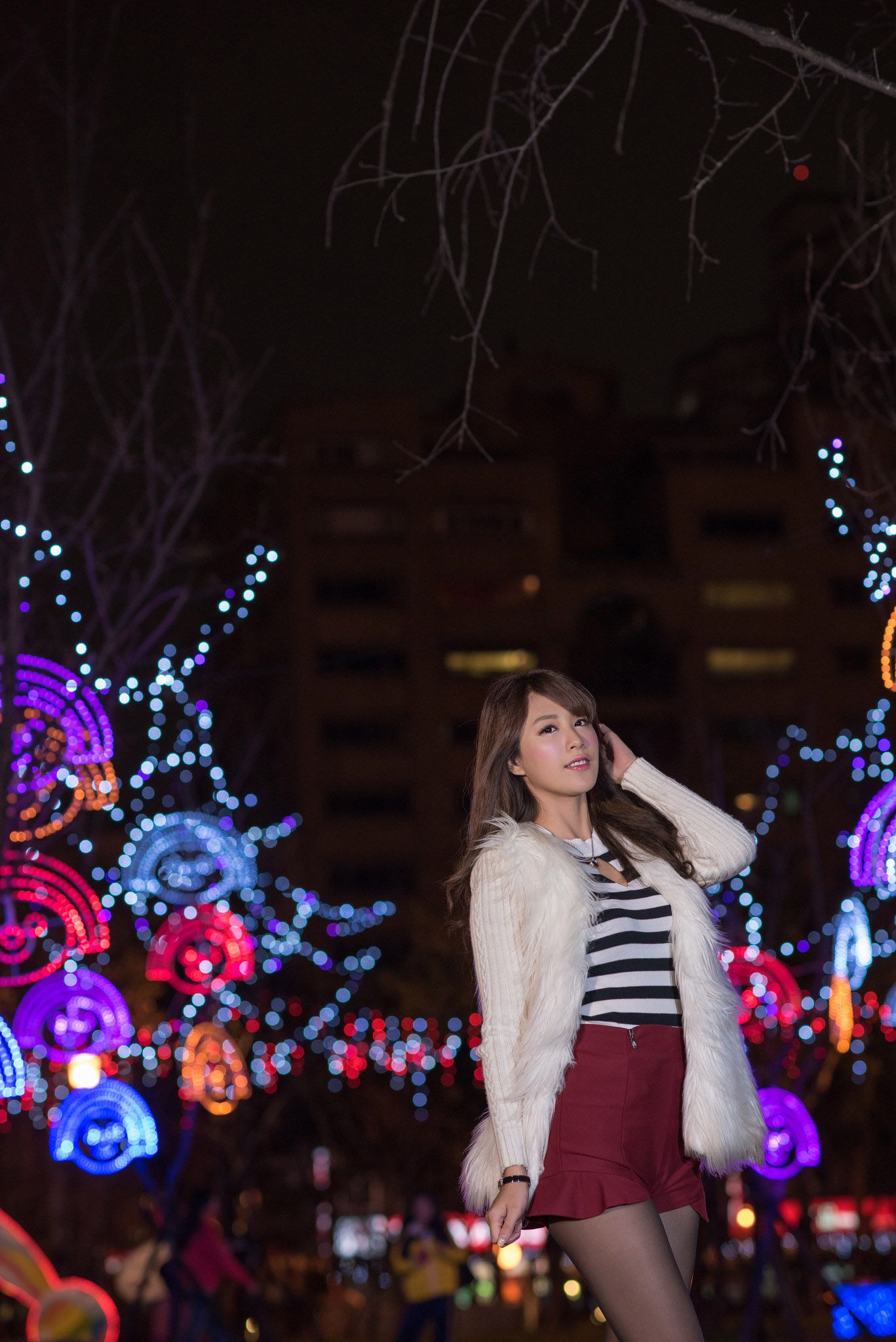 台湾美女夏晴MISO《圣诞外拍》-图13