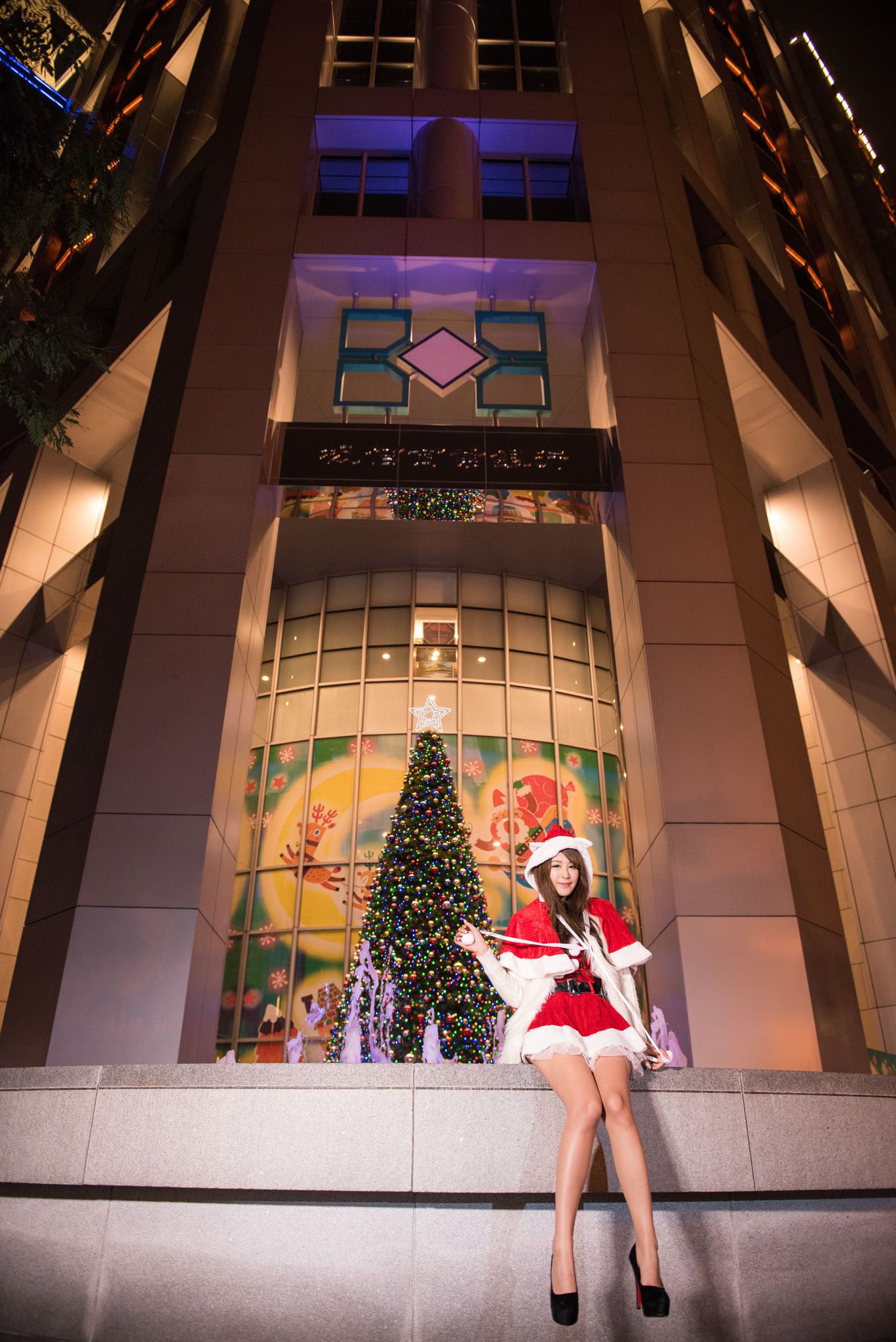 台湾美女夏晴MISO《圣诞外拍》-图37