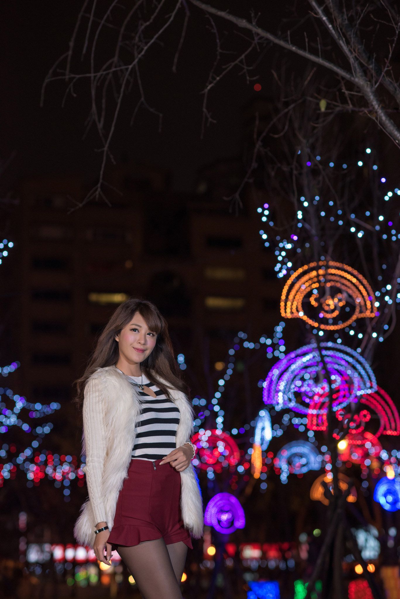 台湾美女夏晴MISO《圣诞外拍》-图3