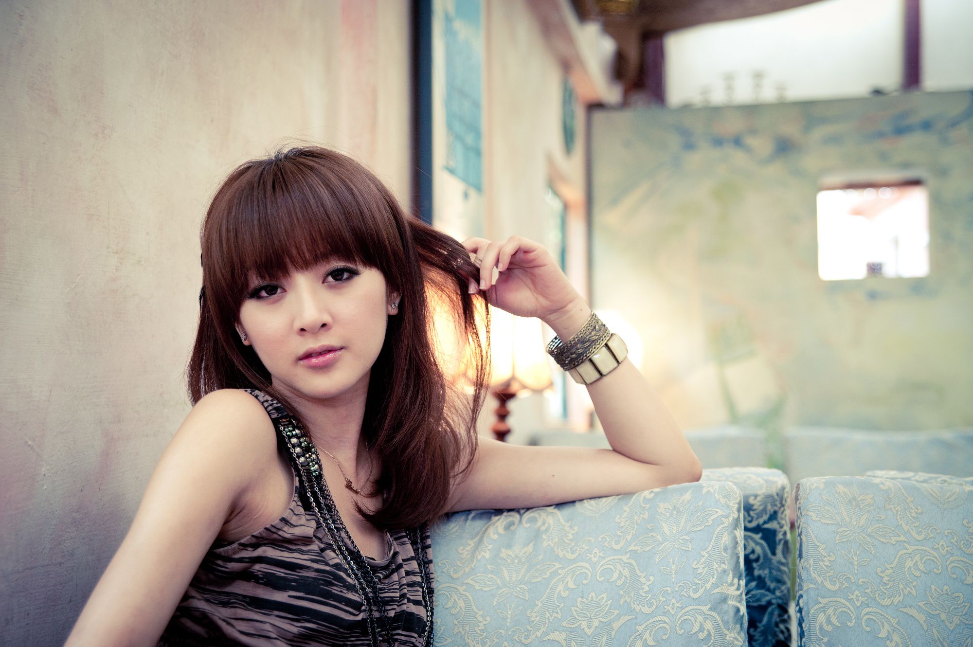 张凯洁/Mikako《蒙馬特咖啡外拍》-图29