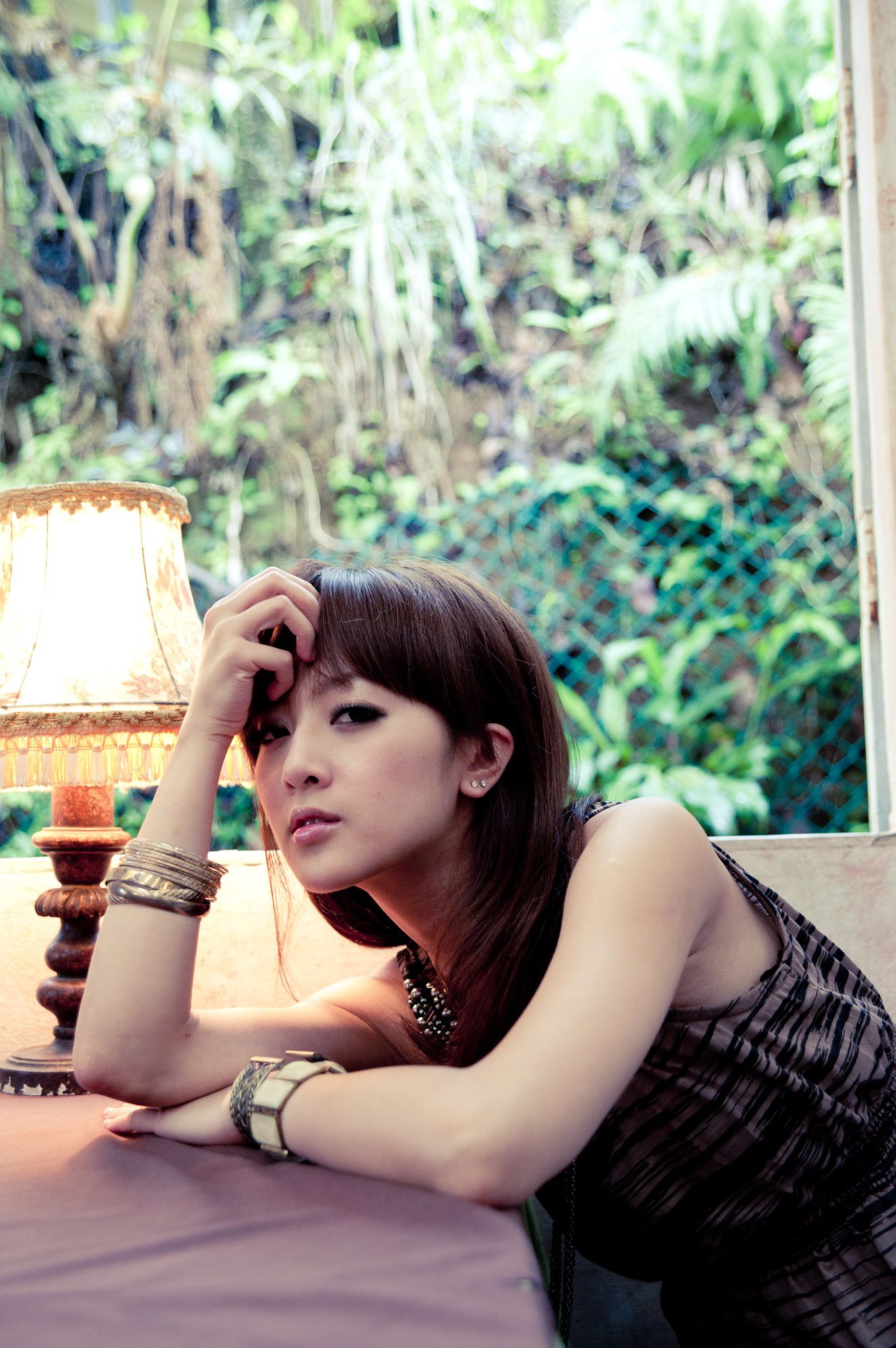 张凯洁/Mikako《蒙馬特咖啡外拍》-图34