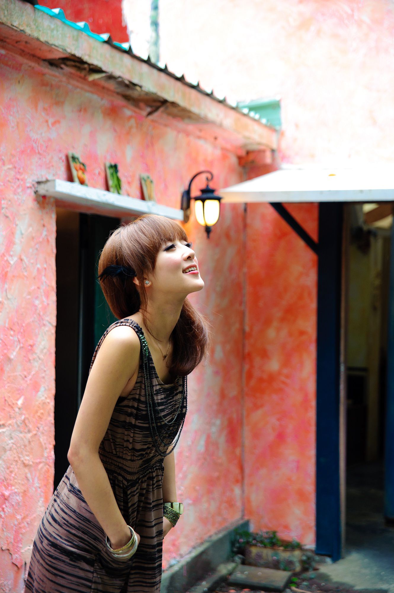 张凯洁/Mikako《蒙馬特咖啡外拍》-图35