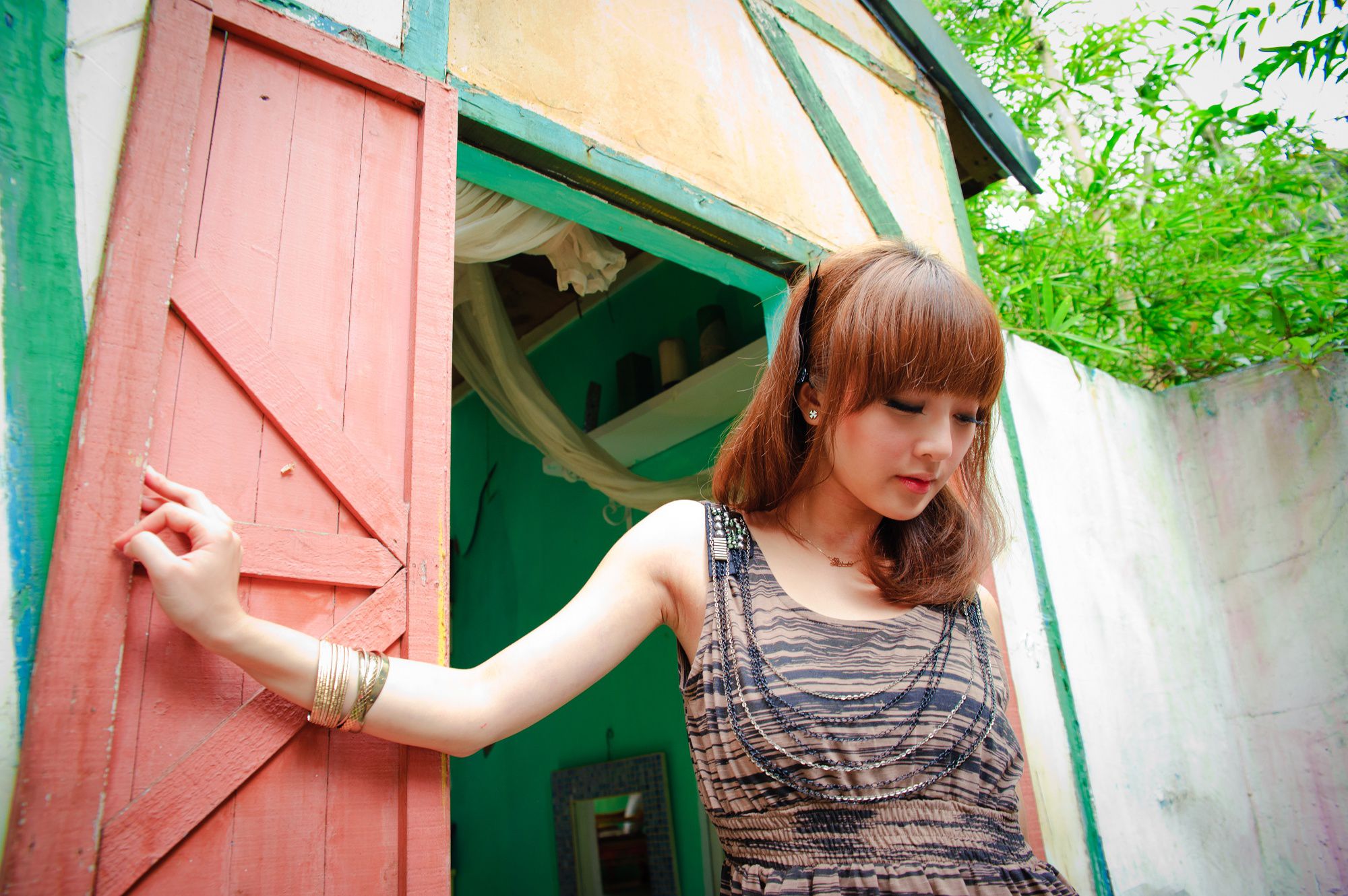 张凯洁/Mikako《蒙馬特咖啡外拍》-图52