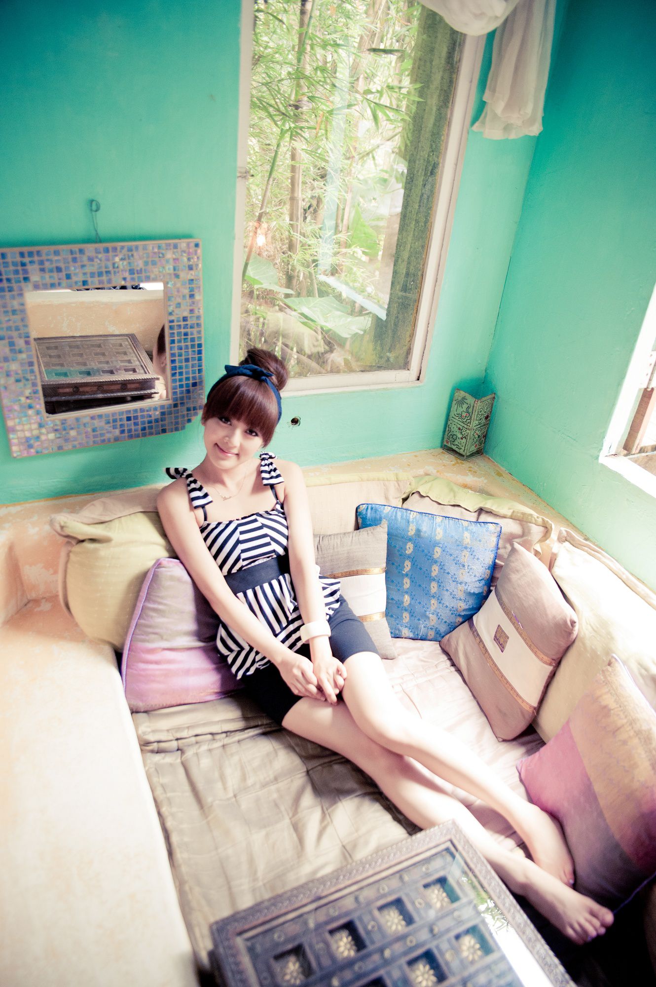 张凯洁/Mikako《蒙馬特咖啡外拍》-图58