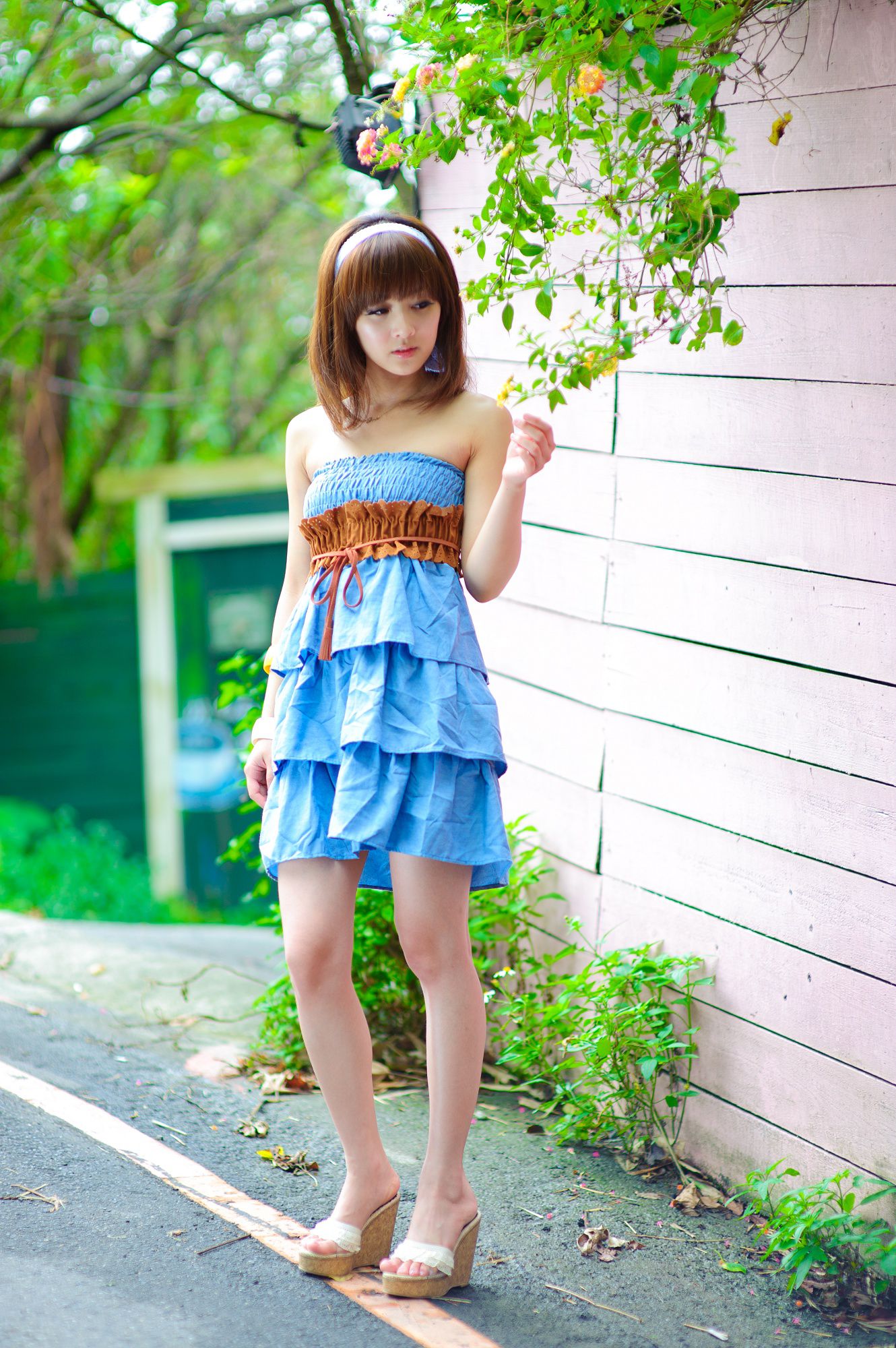 张凯洁/Mikako《蒙馬特咖啡外拍》-图6