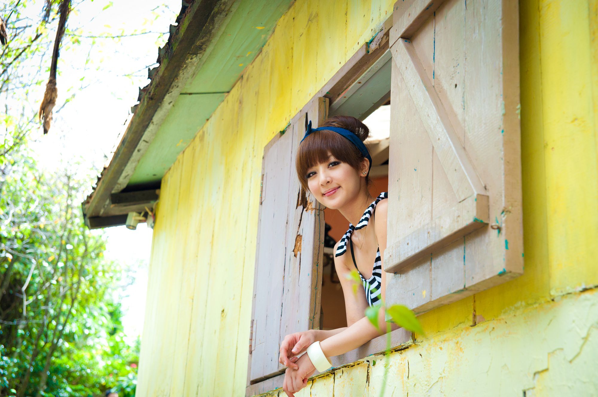 张凯洁/Mikako《蒙馬特咖啡外拍》-图79