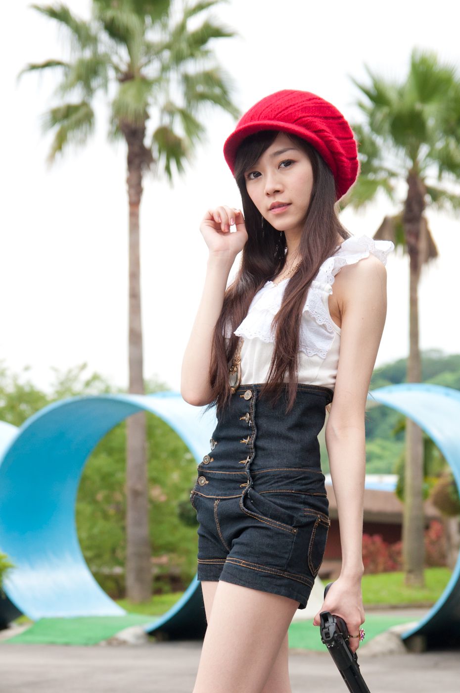 台湾清纯正妹Mika《水博管街拍》-图46