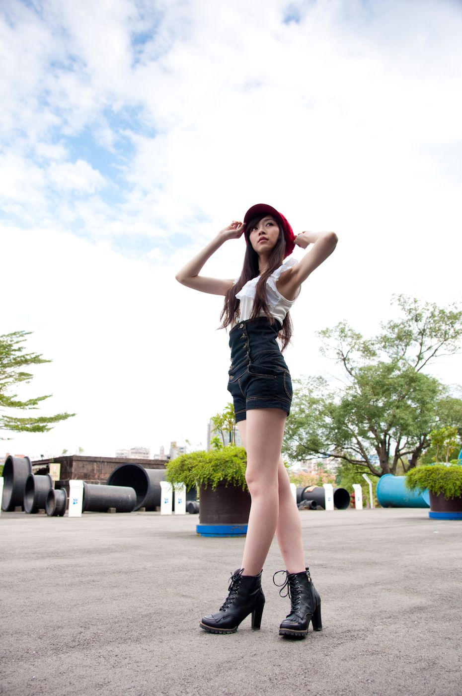 台湾清纯正妹Mika《水博管街拍》-图48