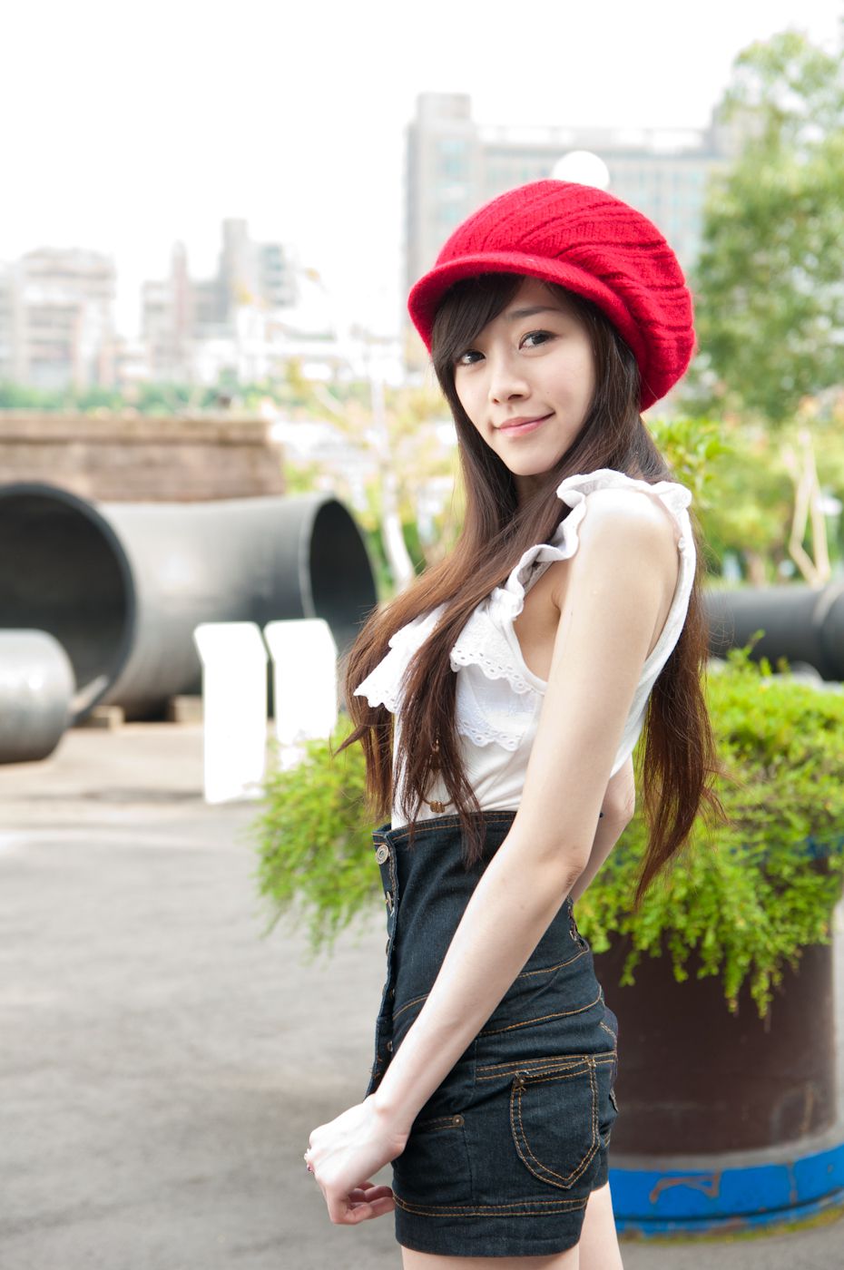 台湾清纯正妹Mika《水博管街拍》-图50