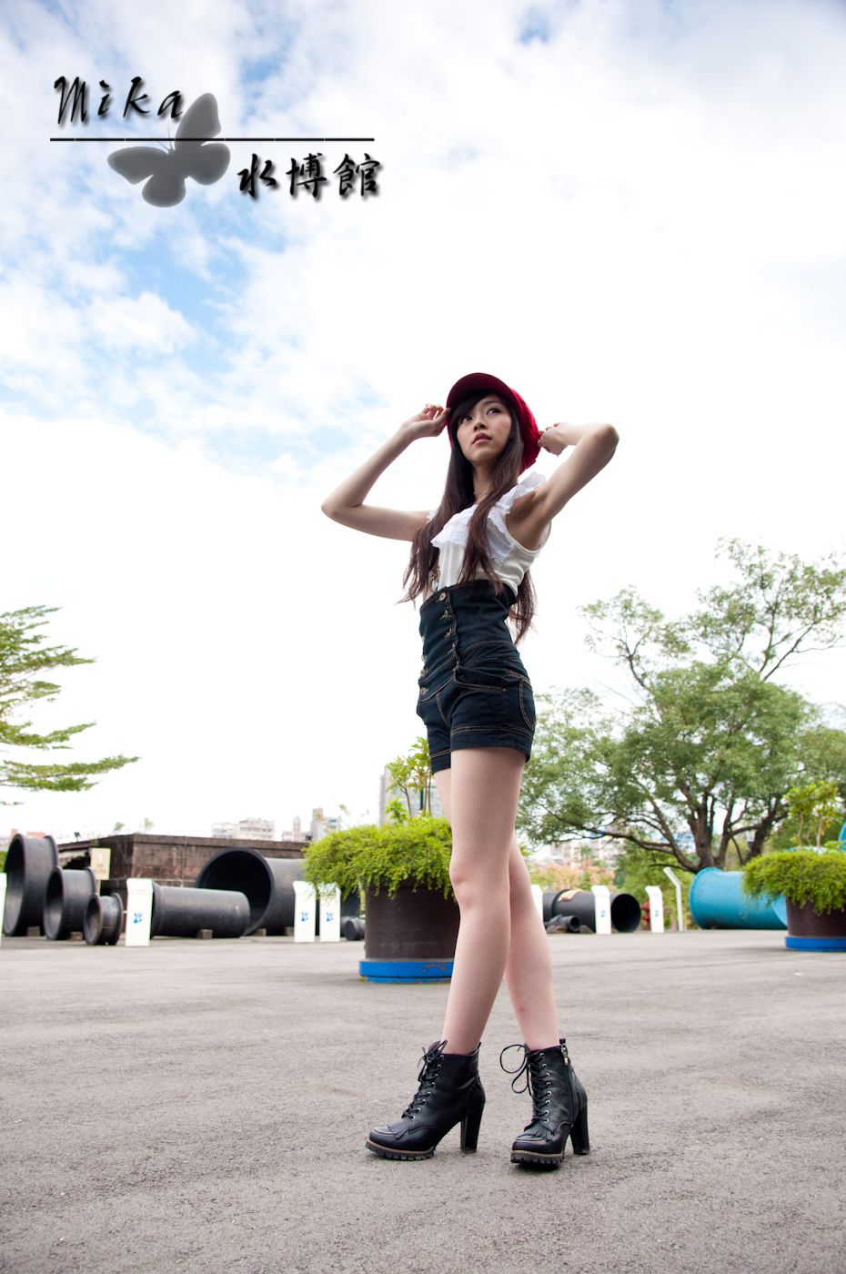 台湾清纯正妹Mika《水博管街拍》-图8