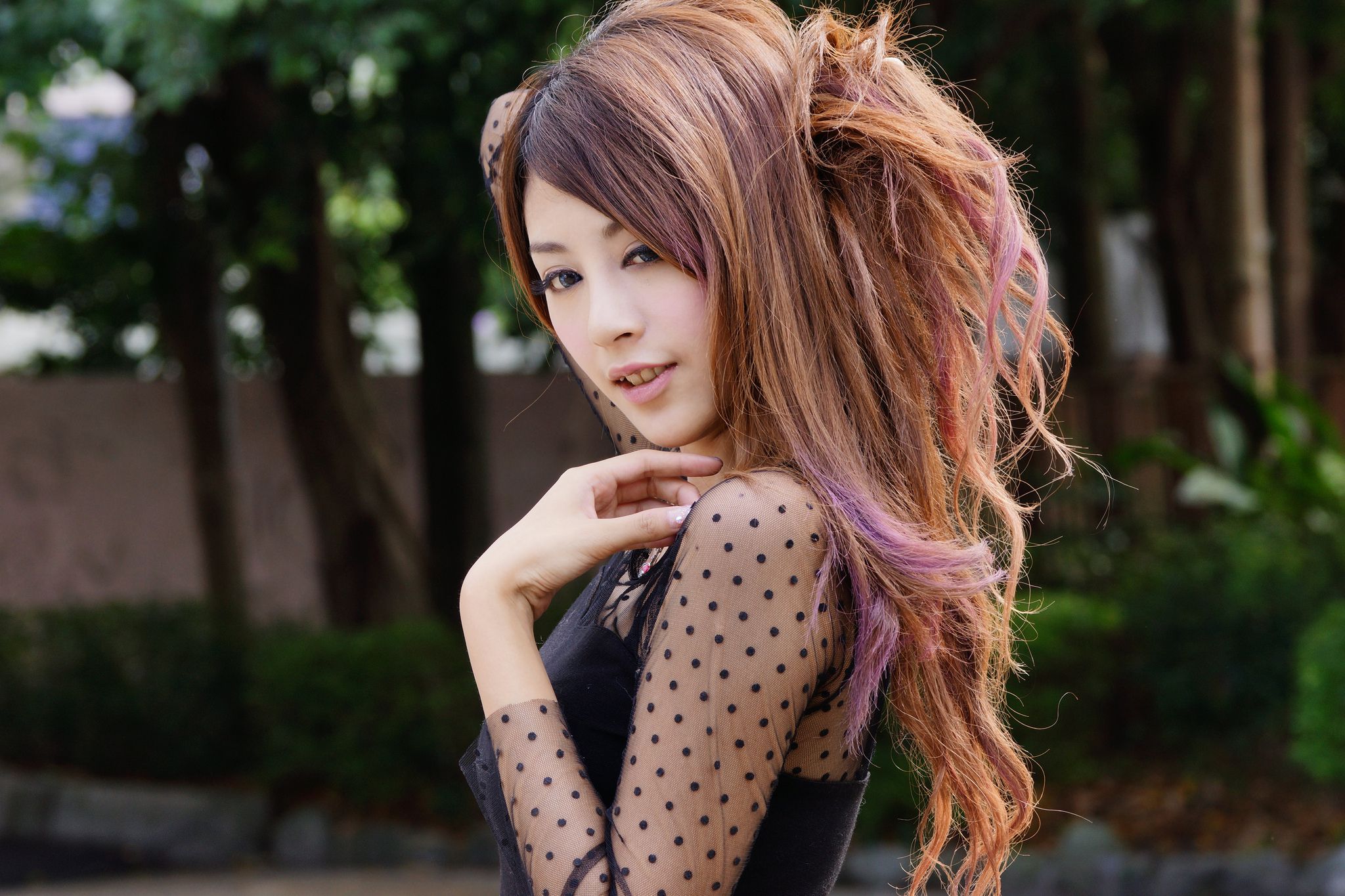 台湾模特夏晴MISO《清新街拍图片》写真合集-图25