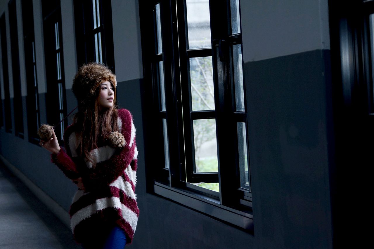 台湾模特夏晴MISO《清新街拍图片》写真合集-图32