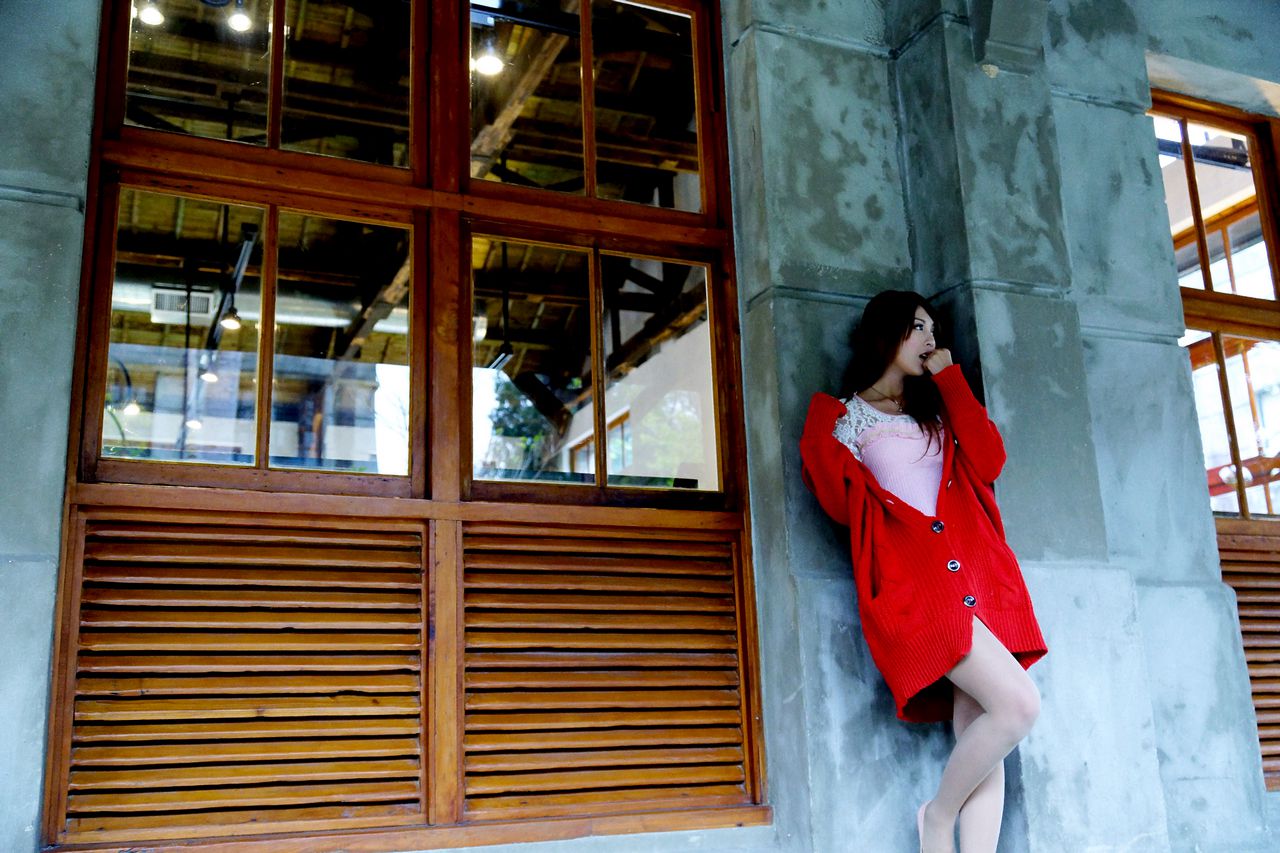 台湾模特夏晴MISO《清新街拍图片》写真合集-图45