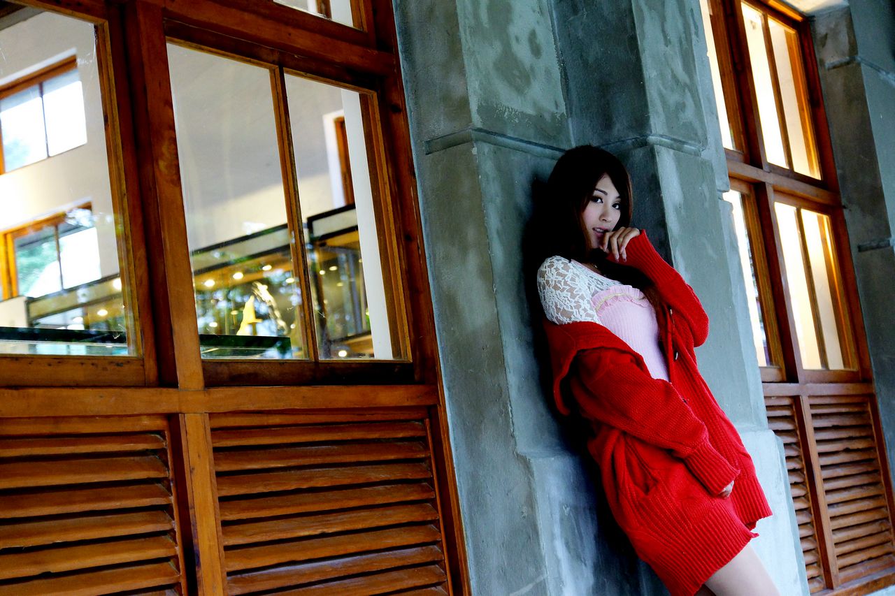 台湾模特夏晴MISO《清新街拍图片》写真合集-图46