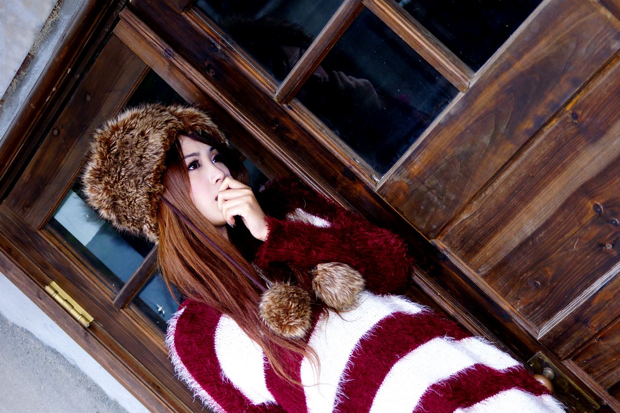 台湾模特夏晴MISO《清新街拍图片》写真合集-图59