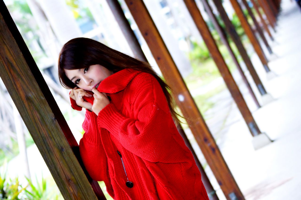 台湾模特夏晴MISO《清新街拍图片》写真合集-图61